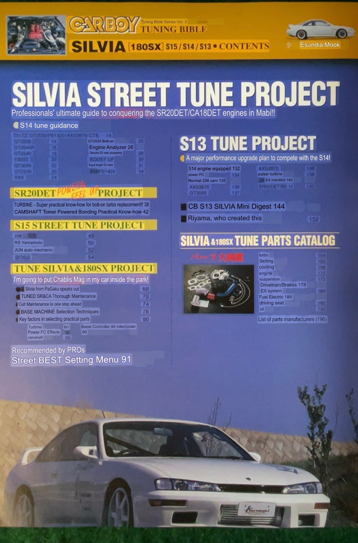 CARBOY Magazine - Nissan Silvia 180SX Tuning Bible Vol. 3