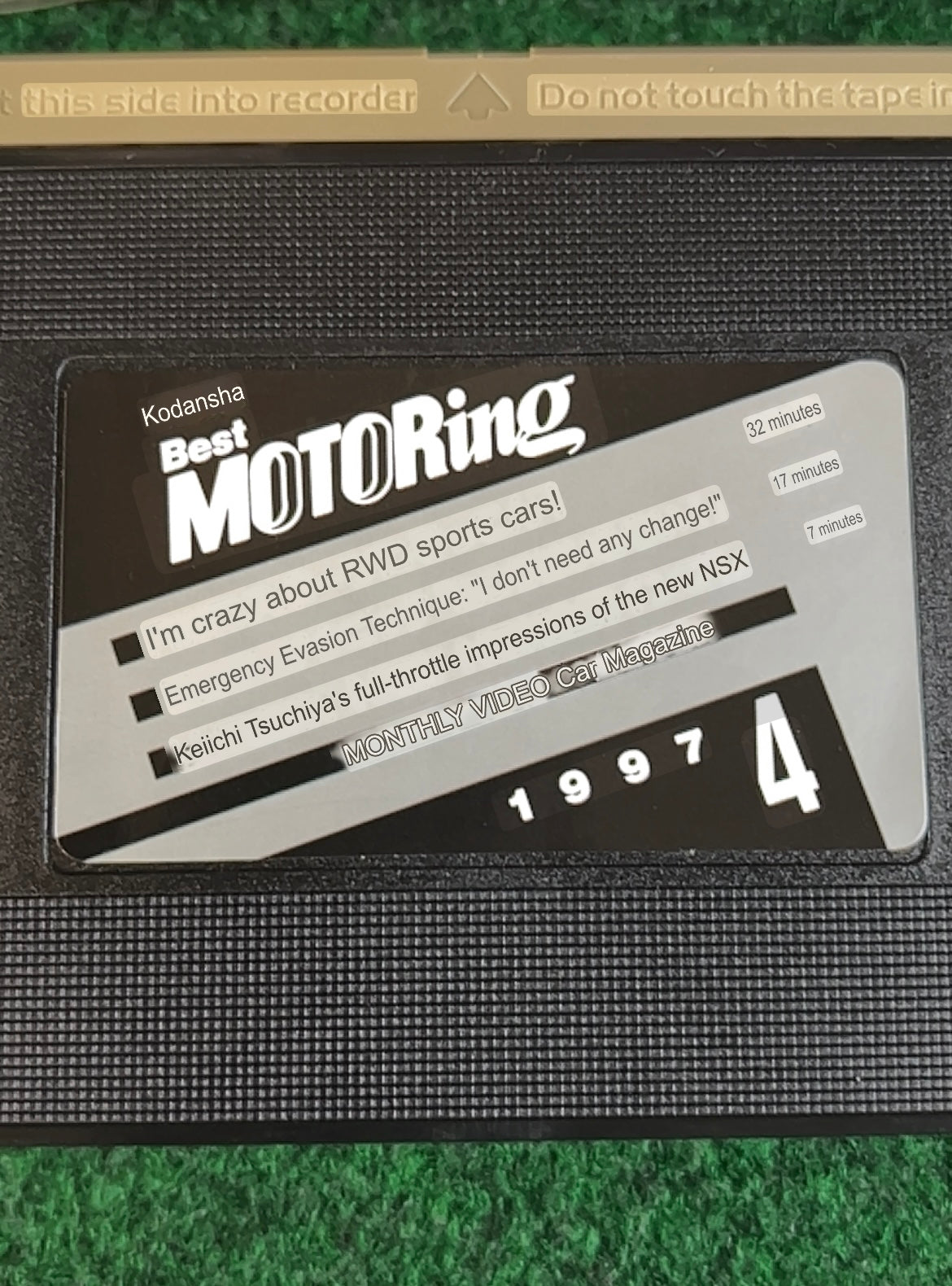 Best Motoring VHS - January & April 1997