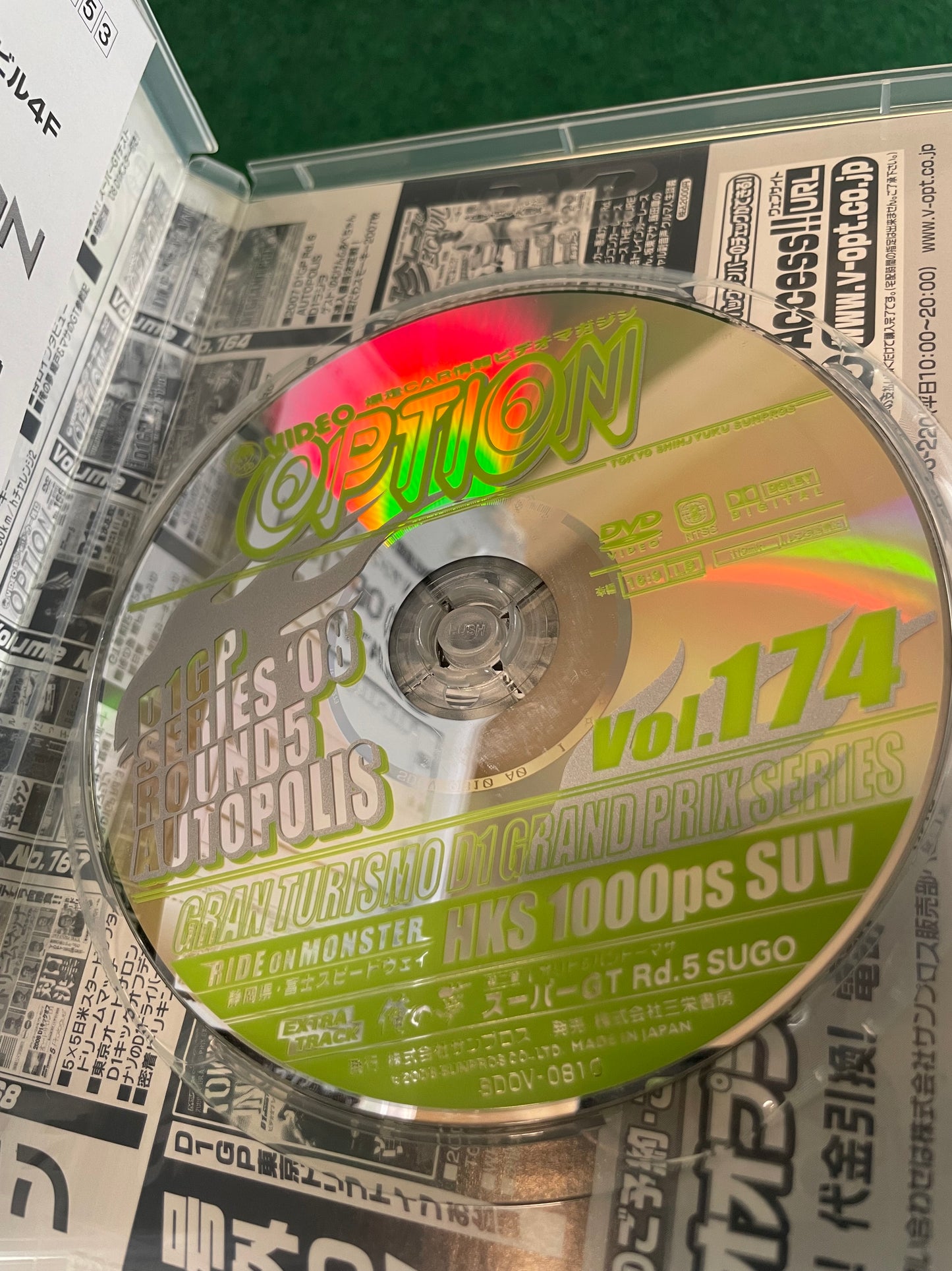 Option Video DVD - Vol. 174