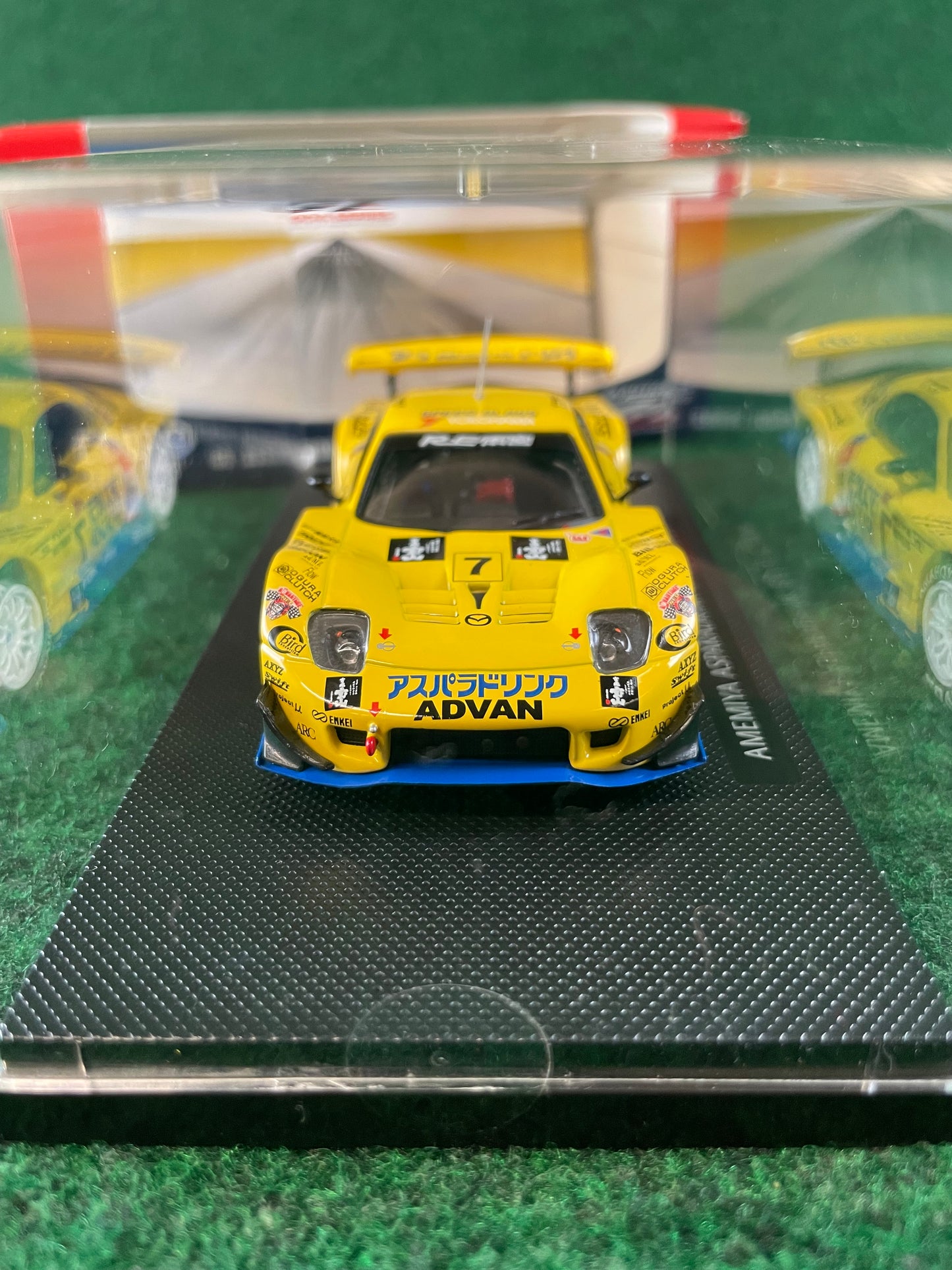 EBBRO JGTC 2004 RE Amemiya Aspara Drink Mazda RX7 1/43 Scale Diecast