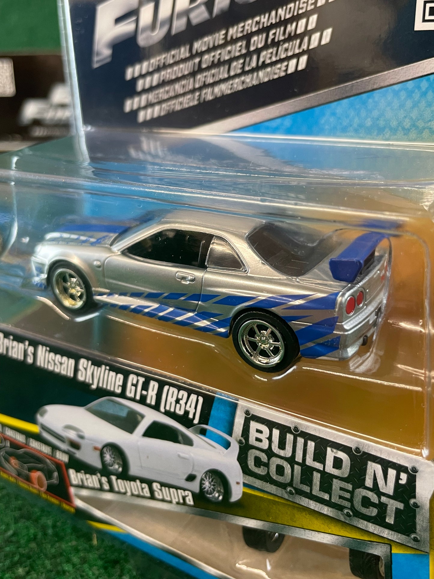 Jada Toys - Fast and Furious Nissan Skyline R34 GT-R Diecast Set
