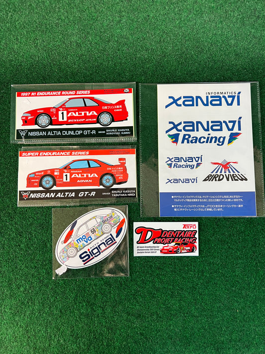Nissan Skyline GT-R, Super GT, JGTC, Super Taikyu Sticker Set