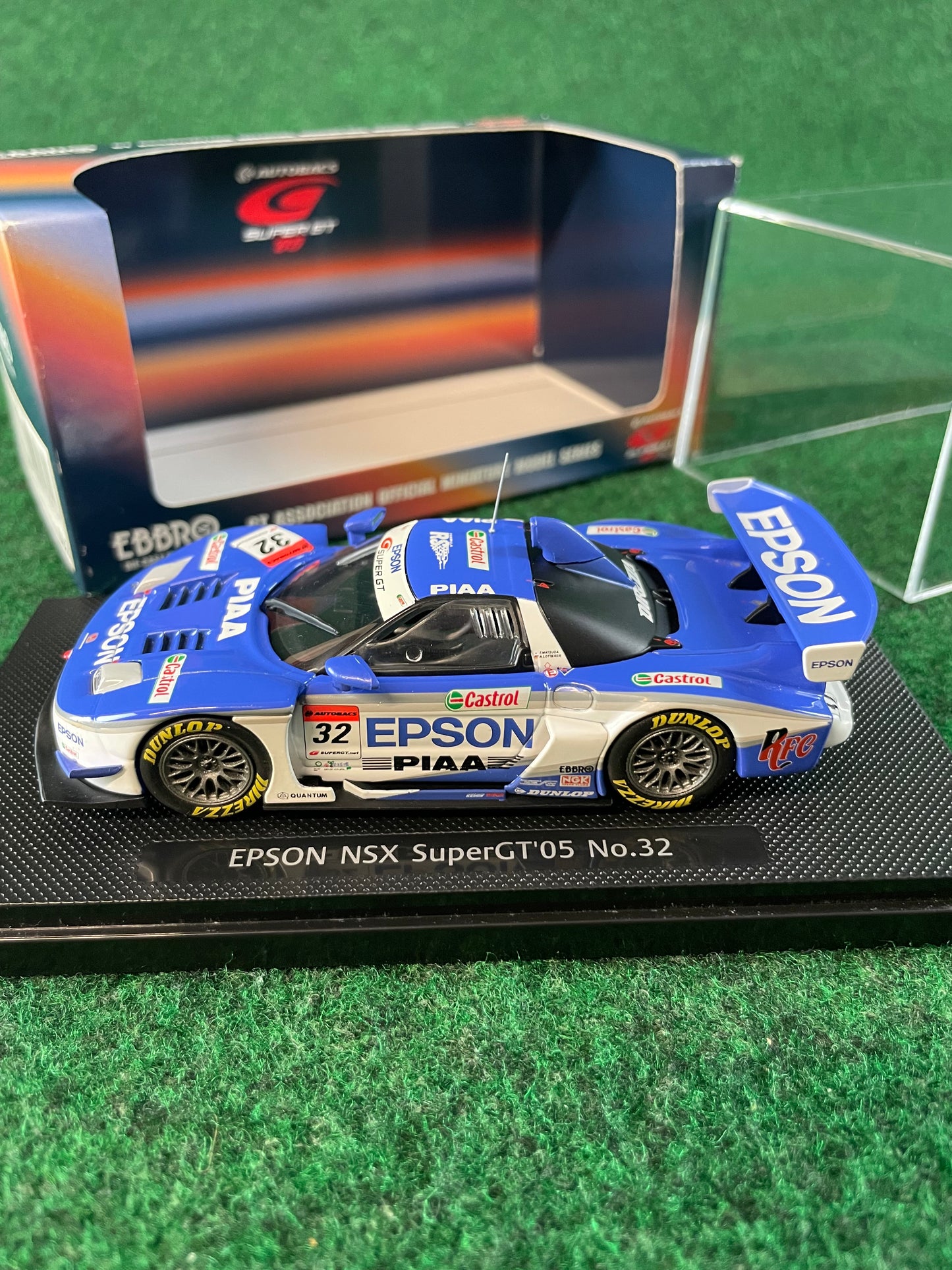EBBRO - SuperGT 2005 EPSON Honda NSX 1/43 Scale Diecast