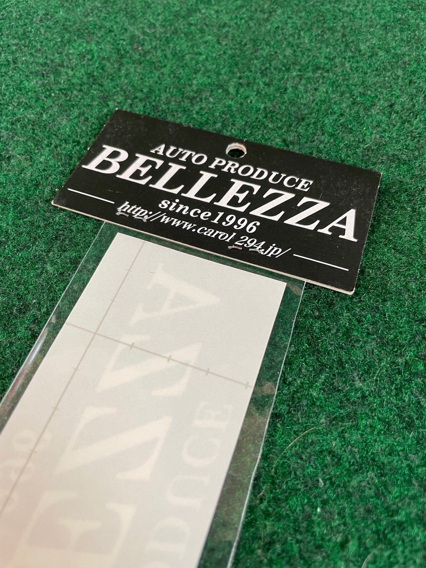 Auto Produce BELLEZZA - Since 1996 White Decal Sticker