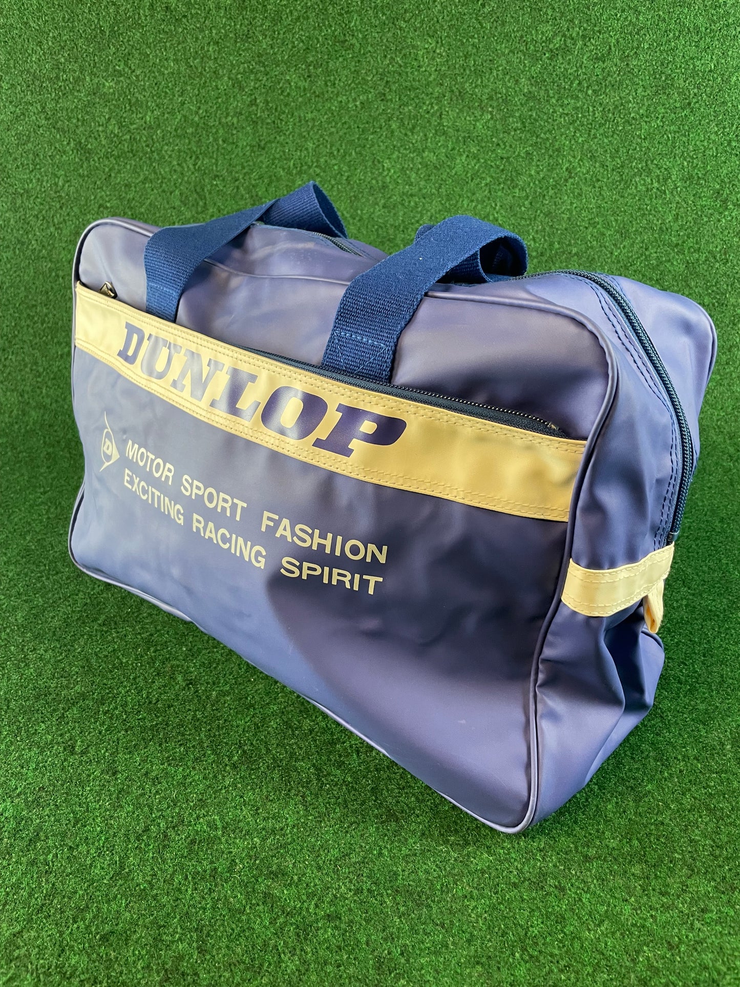 DUNLOP Motor Sport Fashion - Vintage Duffel Travel Bag