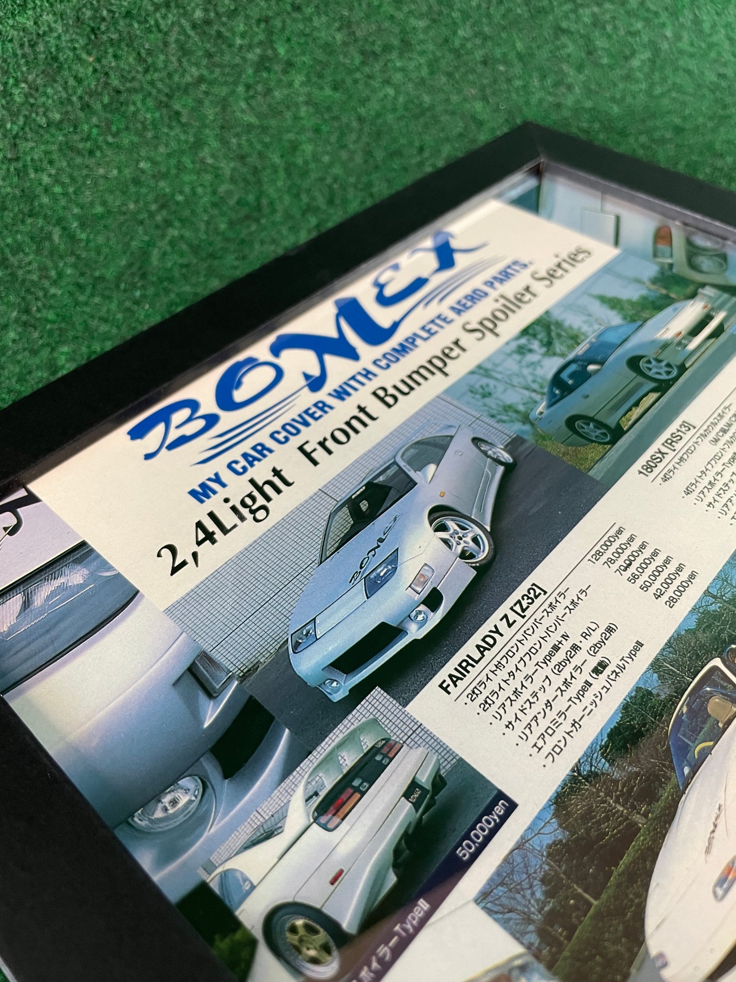 BOMEX Aero - 2,4 Light Front Bumper Spoiler Series Original Framed Ad