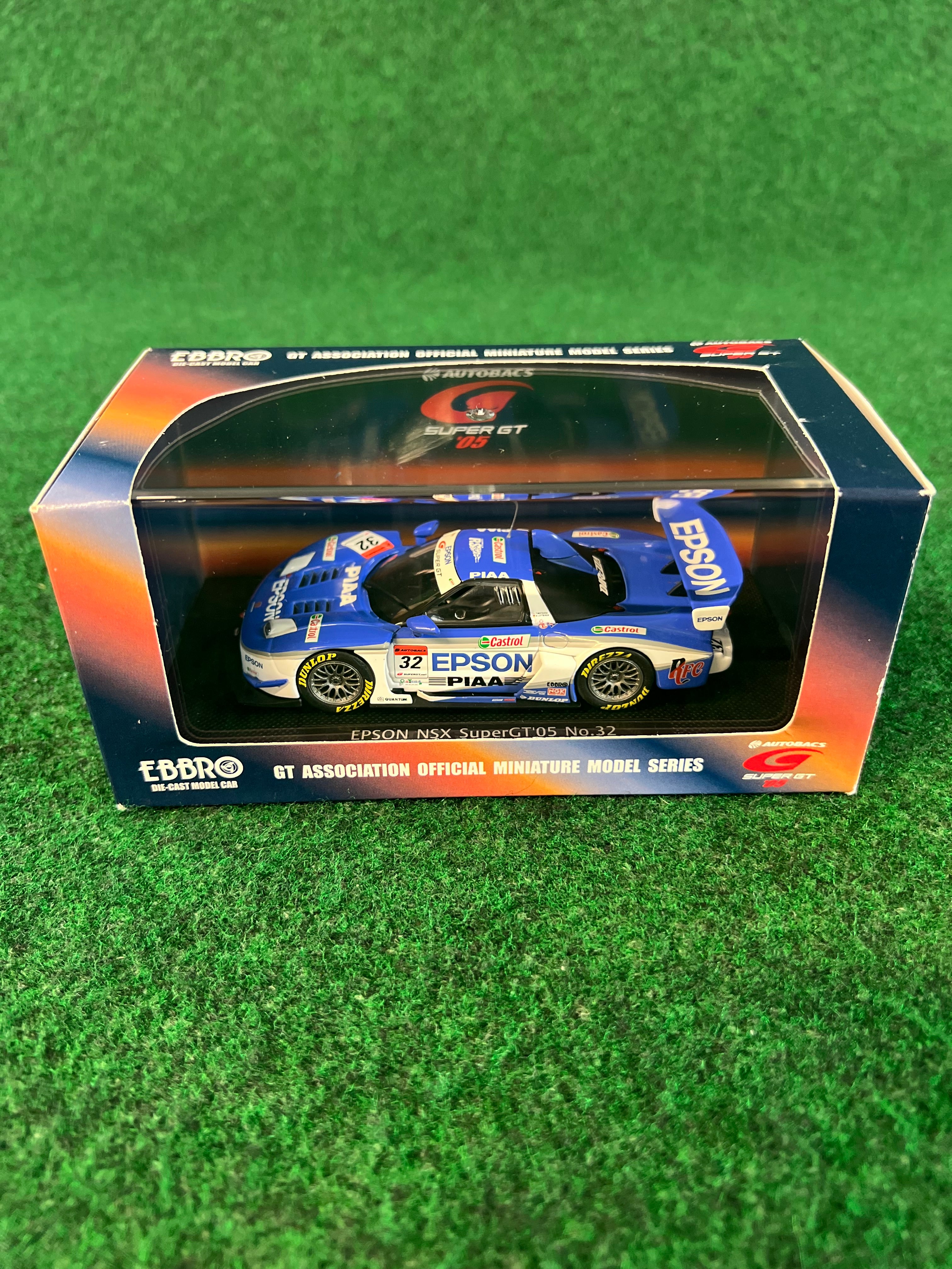 EBBRO - SuperGT 2005 EPSON Honda NSX 1/43 Scale Diecast