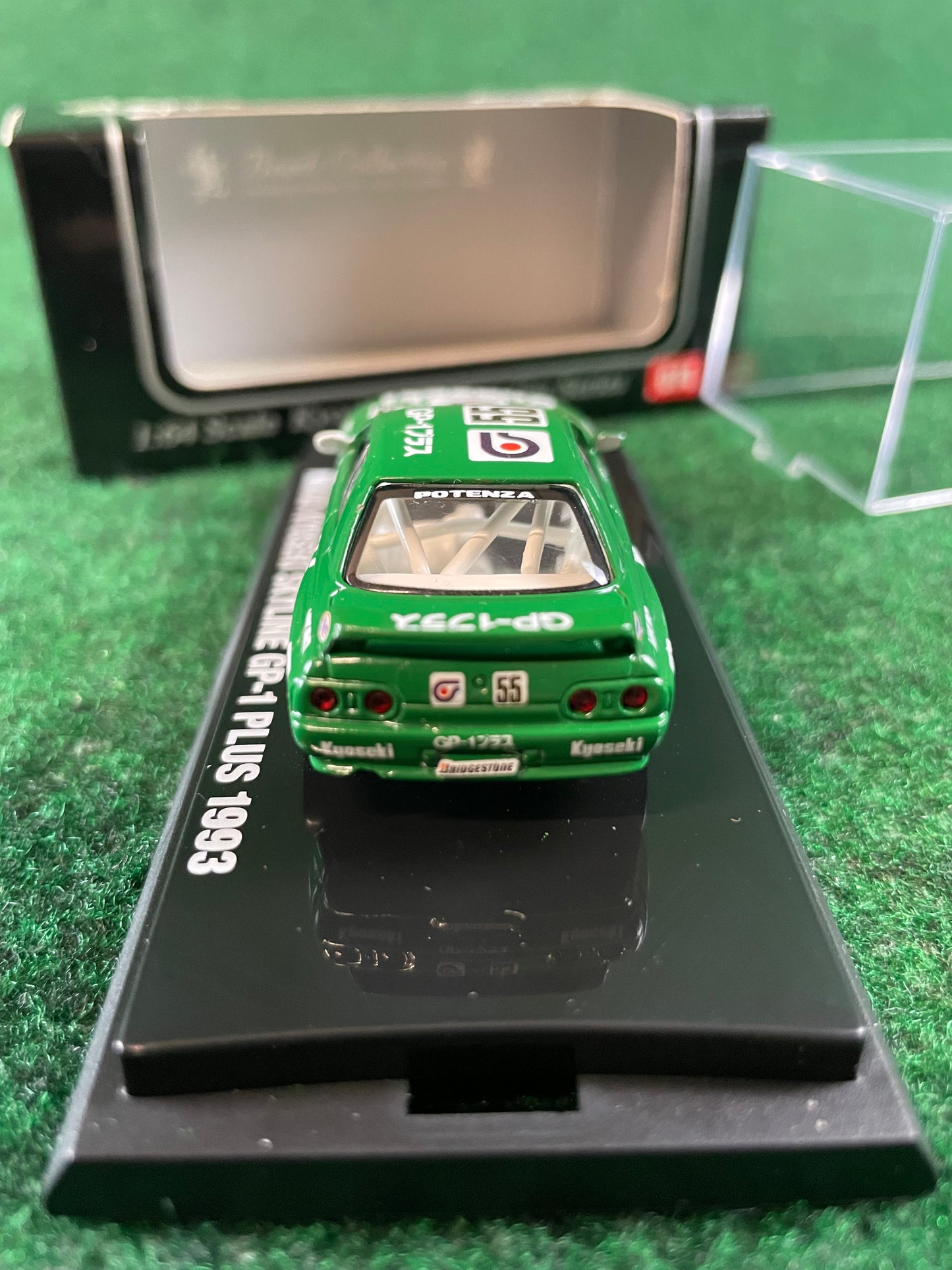 KYOSHO - Beads Collection 1992 & 1993 Kyoseki GP-1 Plus Nissan Skyline R32 GT-R 1/64 Scale Diecast Set
