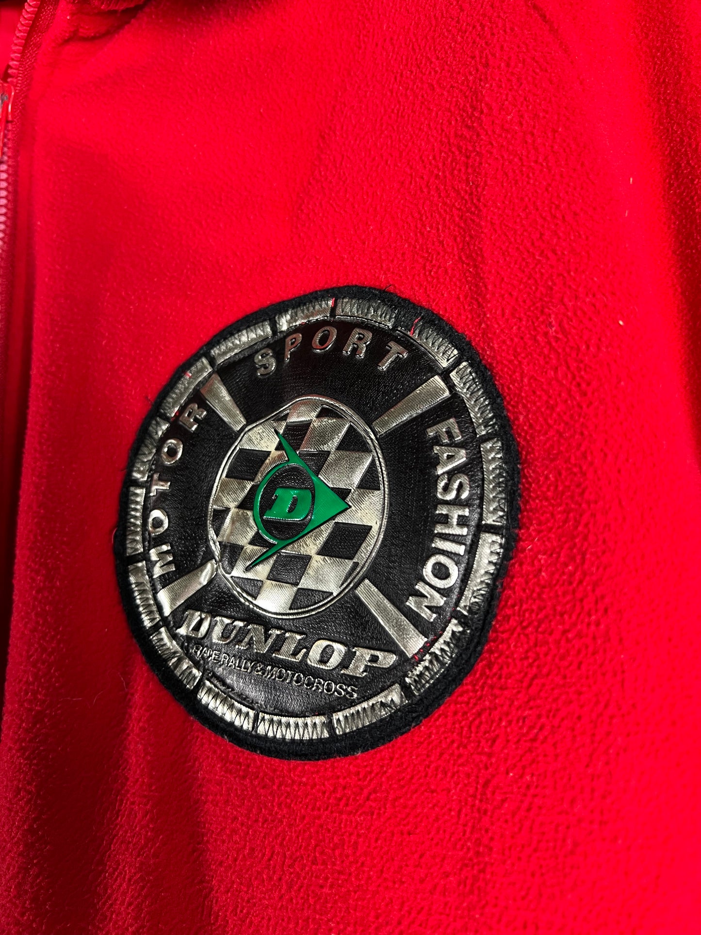 DUNLOP Motorsports - Vintage Fleece Zip Up Jacket