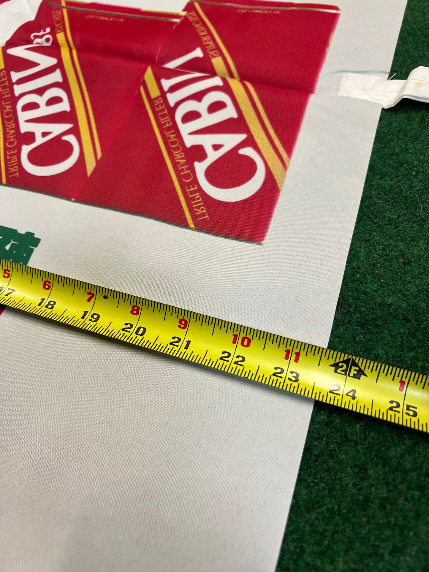 Cabin Cigarettes - Formula Nippon Racecar and Driver Original Japanese Advertising Nobori