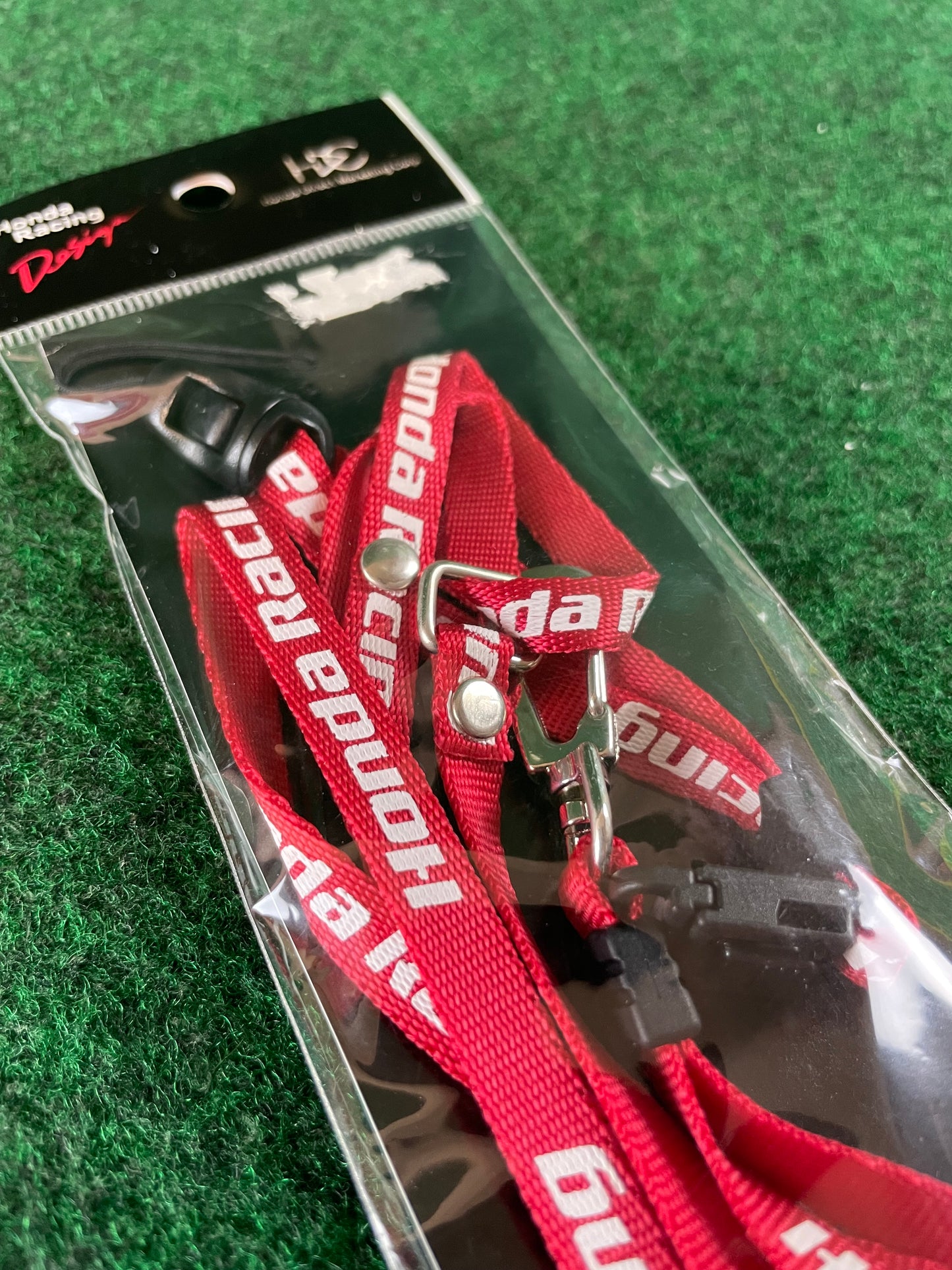 Honda Racing - Red/White Lanyard Keychain Thin Neck Strap