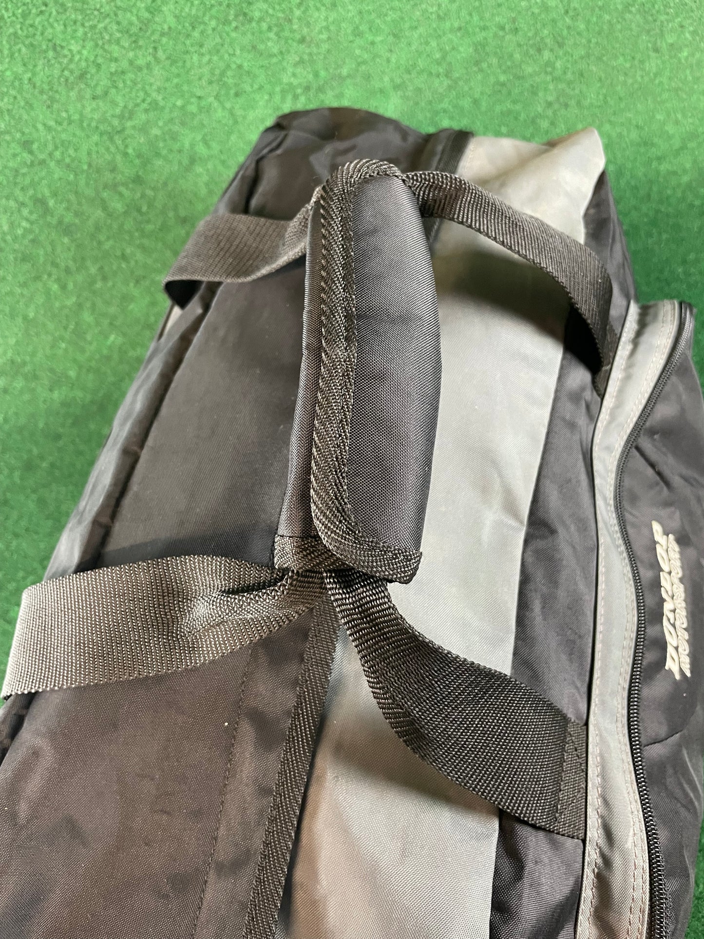 DUNLOP Motor Sport - Black & Grey Duffel Travel Bag