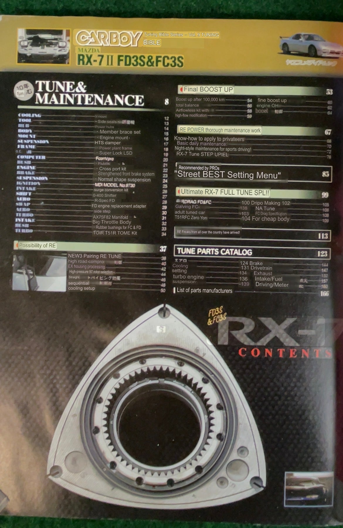 CARBOY Magazine - Mazda RX-7 Tuning Bible II Vol. 9