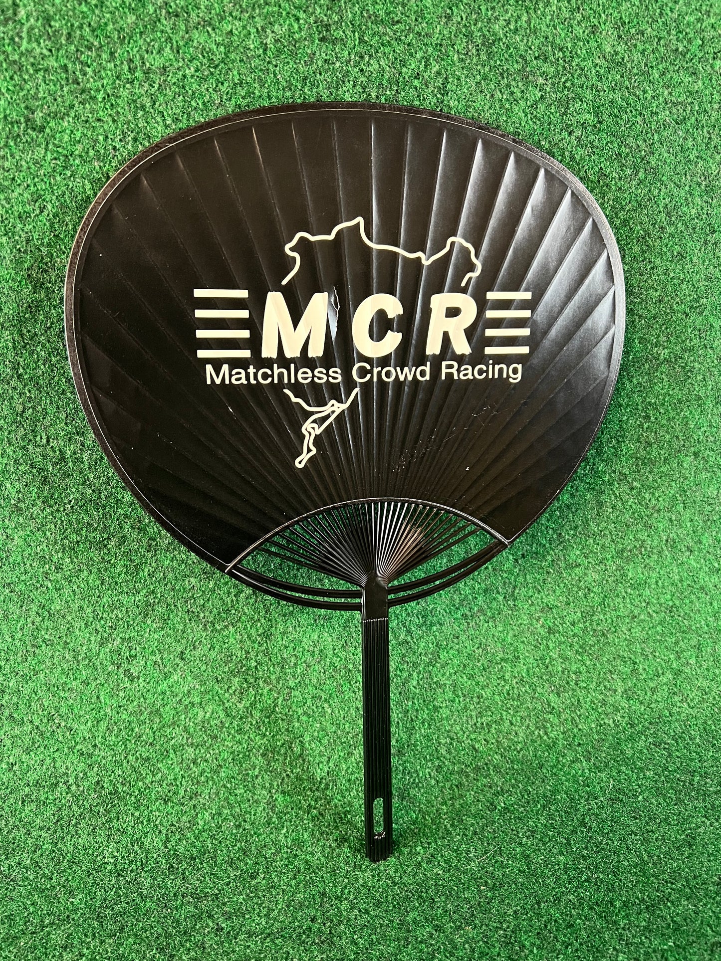 MCR - Matchless Crowd Racing Event Raceday Promotional Hand Fan