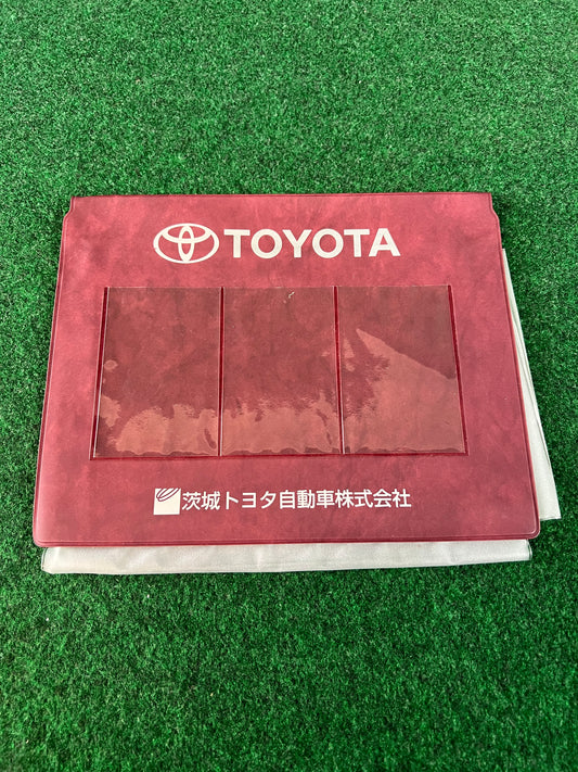 Ibaraki Toyota - Japanese Dealership Document Folder Case