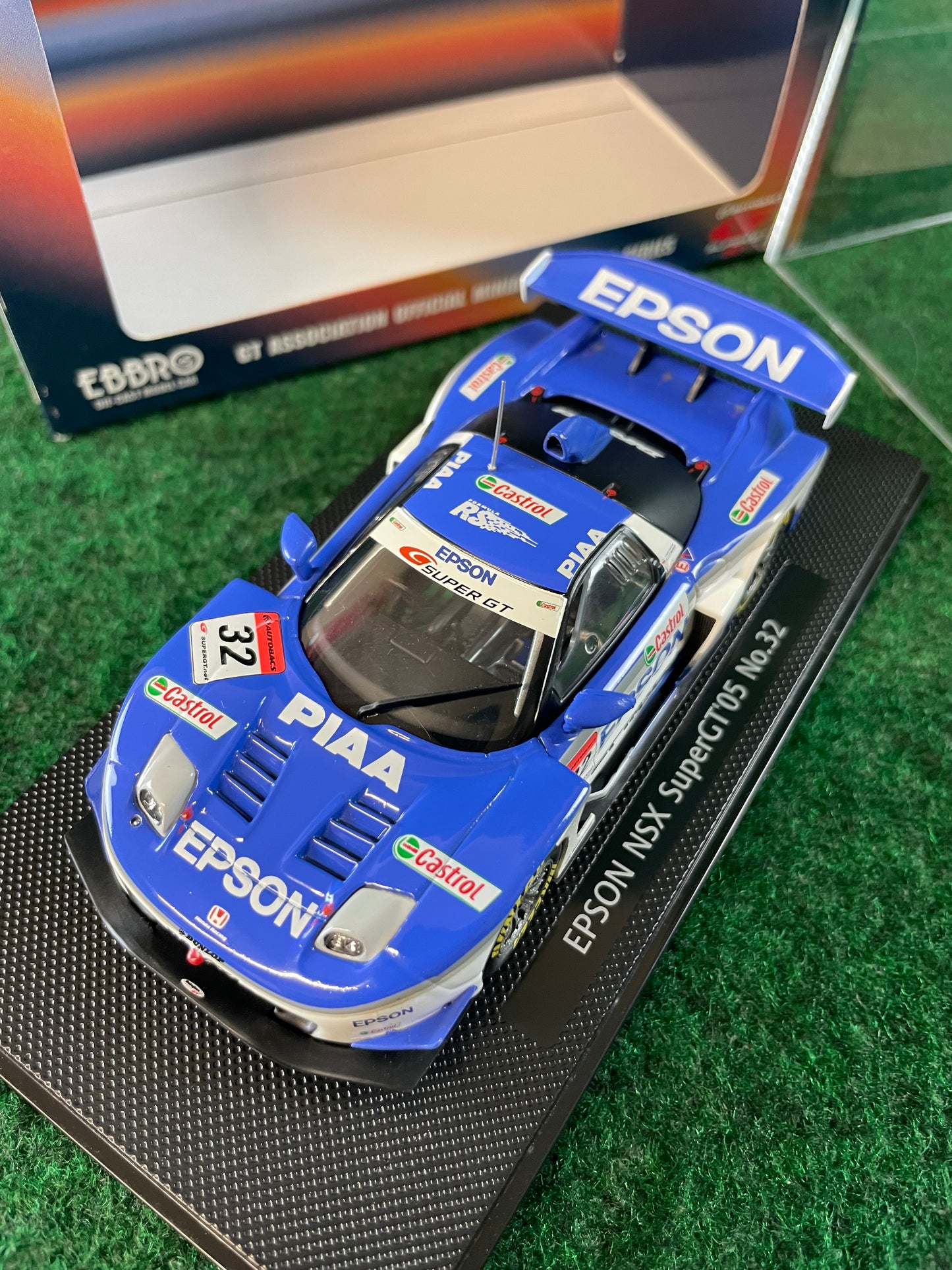 EBBRO - SuperGT 2005 EPSON Honda NSX 1/43 Scale Diecast