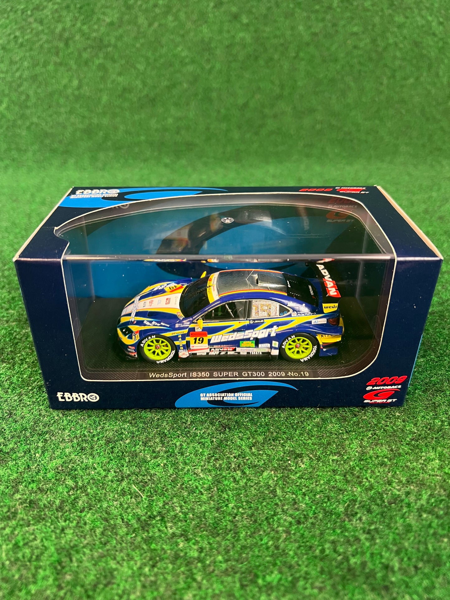 EBBRO - Wedssport SuperGT Lexus IS350 1/43 Scale Diecast