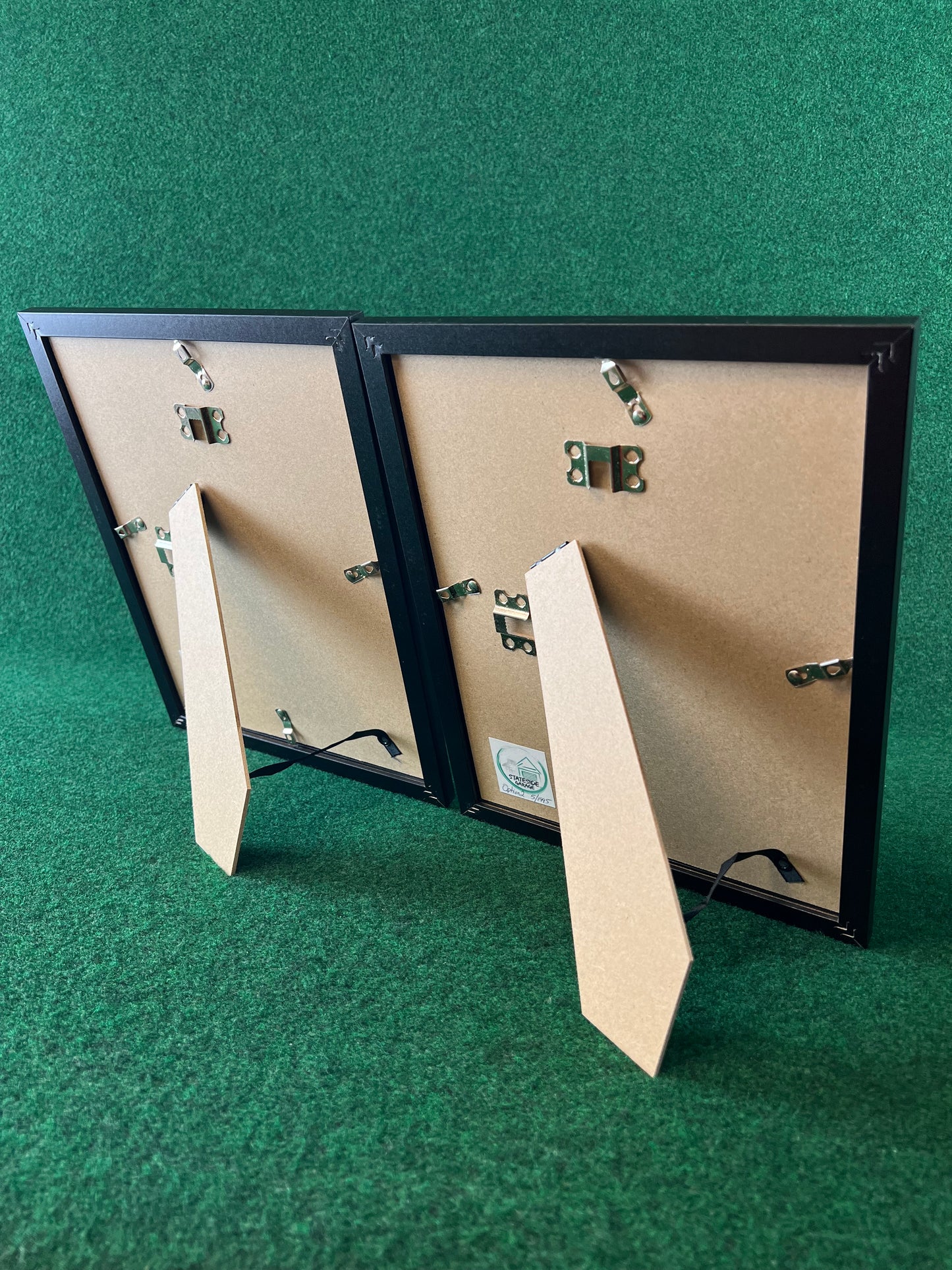 NISMO - RAYS Wheels LMGT1 on Nissan Skyline R33 GT-R 400R & LMGT2 on R33 GTS-T Framed Advertisement Picture Set (1995)