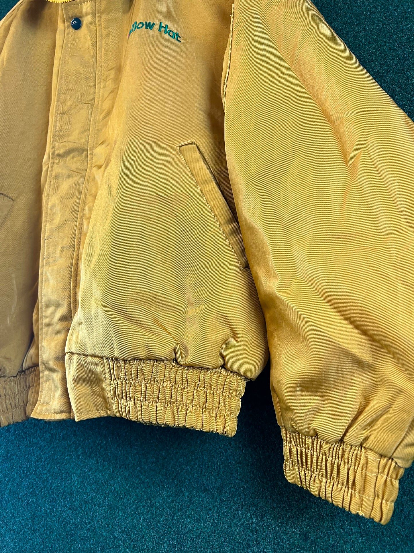 Yellow Hat Service Center Vintage Workwear Jacket