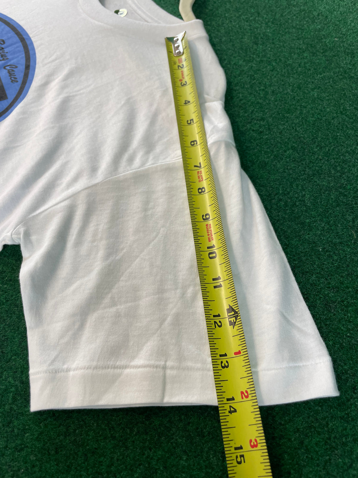 Maze Circuit - Vintage Logo White T-Shirt (L)