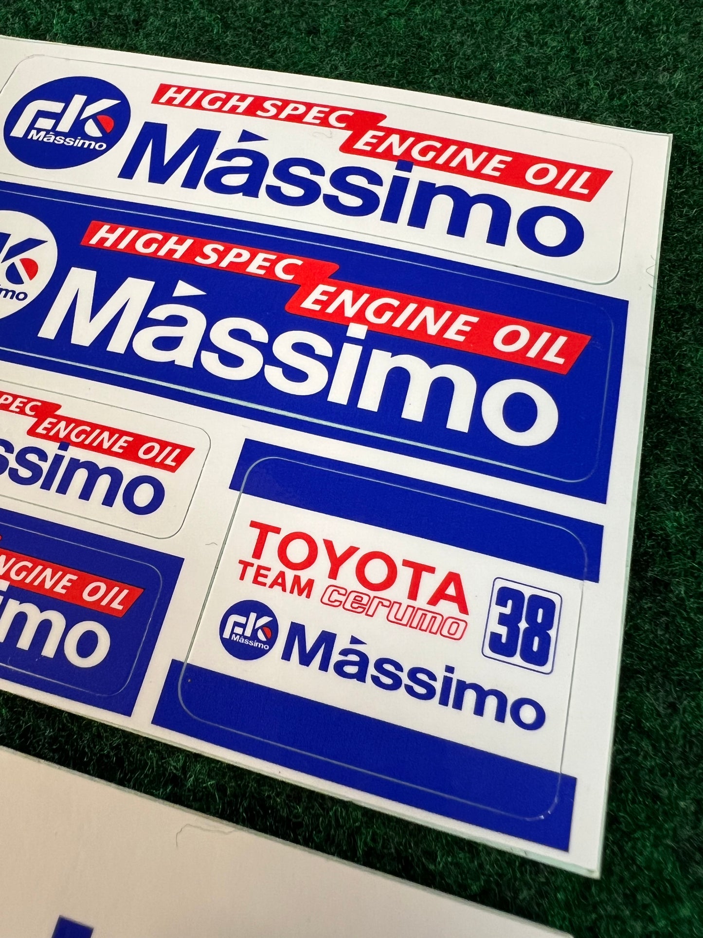 Fk Massimo - JGTC Toyota Supra Sticker Set