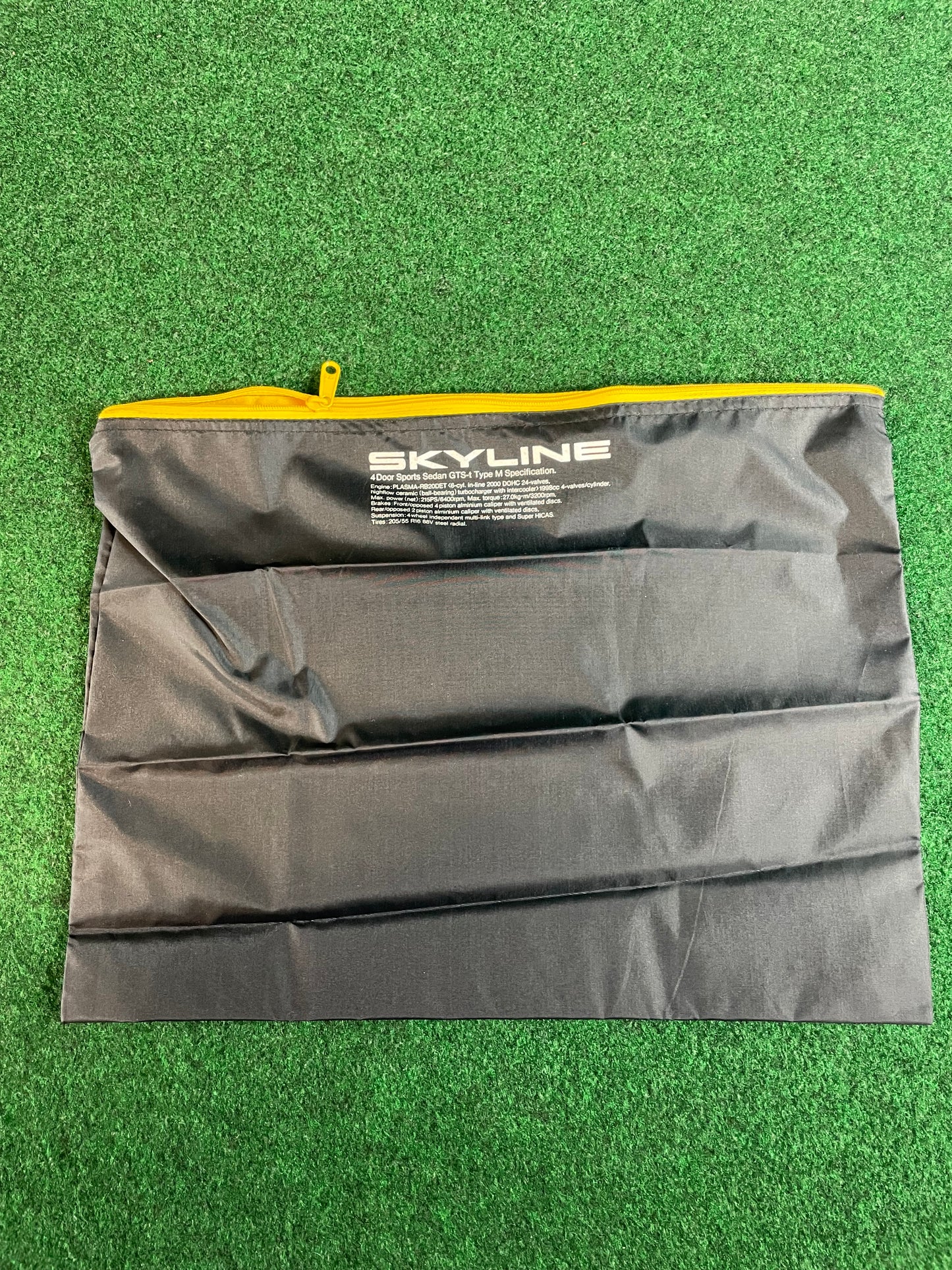 Nissan Skyline R32 GTS-T Type M - Green, Red and Yellow Zipper Bags Complete Set
