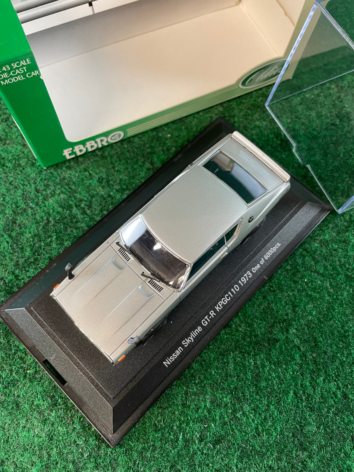 EBBRO Oldies - Nissan Skyline GT-R KPGC110 1973 1 of 6000 1/43 Scale Diecast