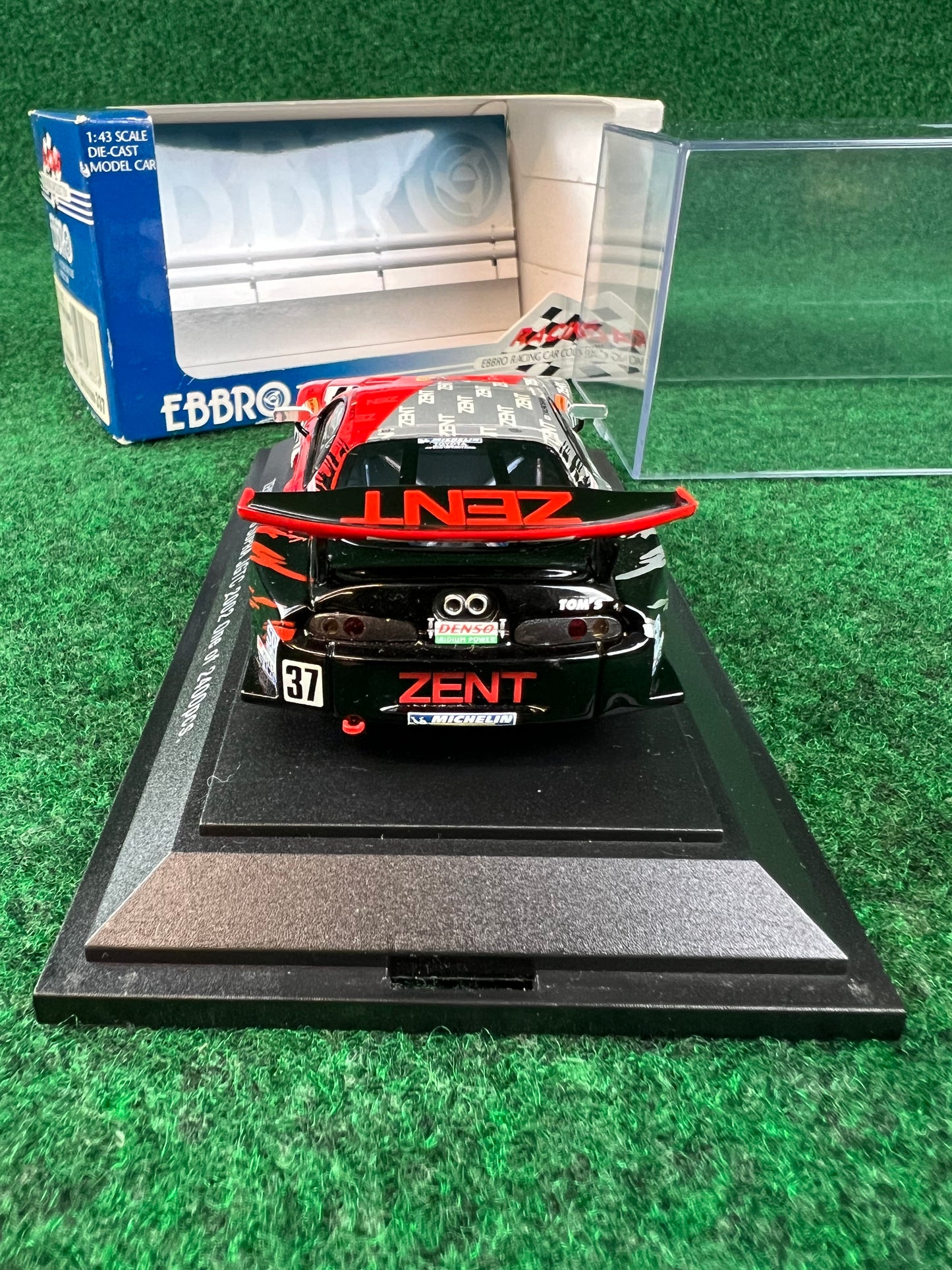 EBBRO - 2002 Zent Tom's Toyota Supra #37 1/43 Scale Diecast