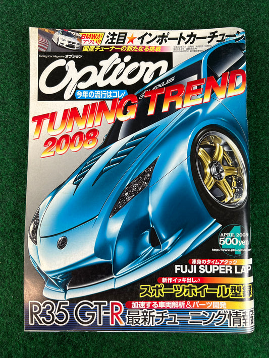 Option Magazine - April 2008