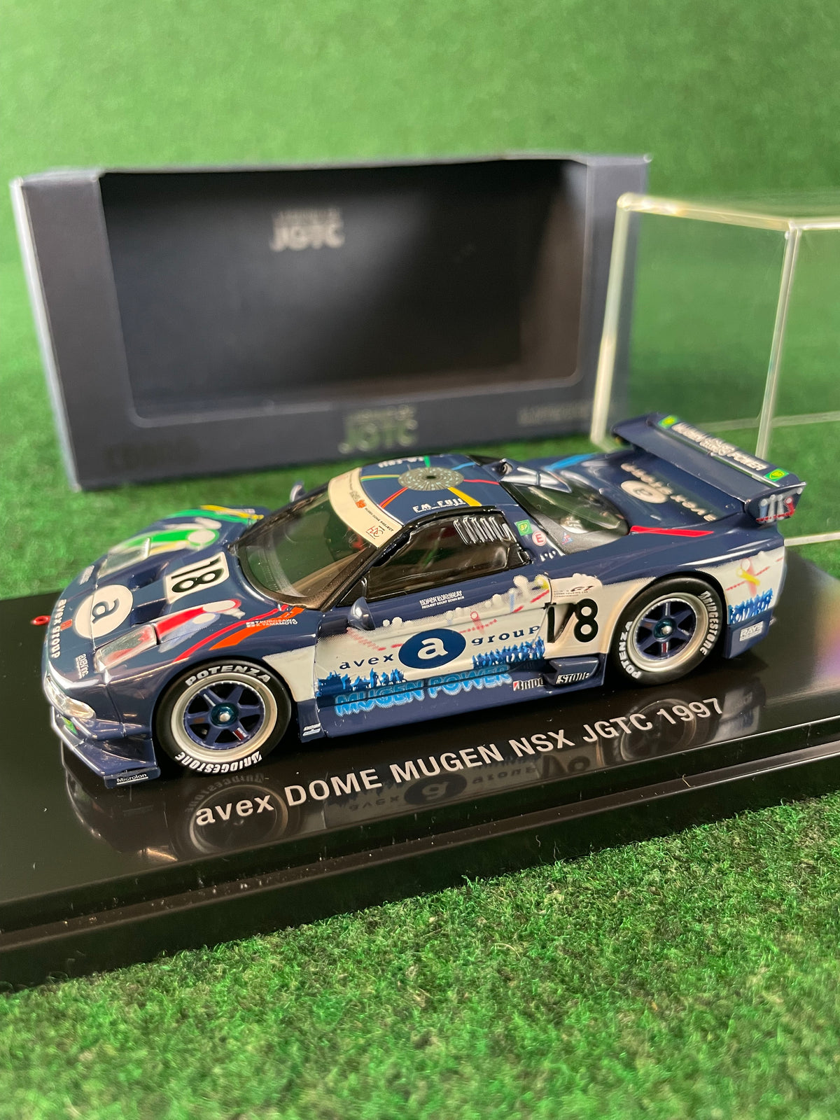 EBBRO - Legends of JGTC avex DOME Mugen 1997 Honda NSX 1/43 Scale Diecast