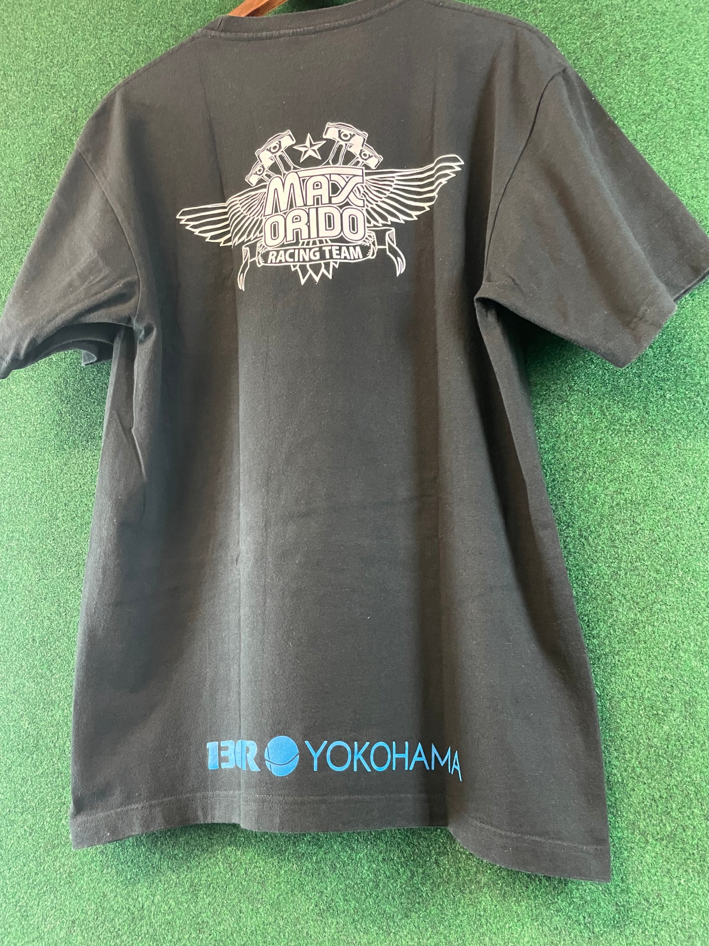 Max Orido x DRIVE Energy Drink x 130R Yokohama Black T-Shirt