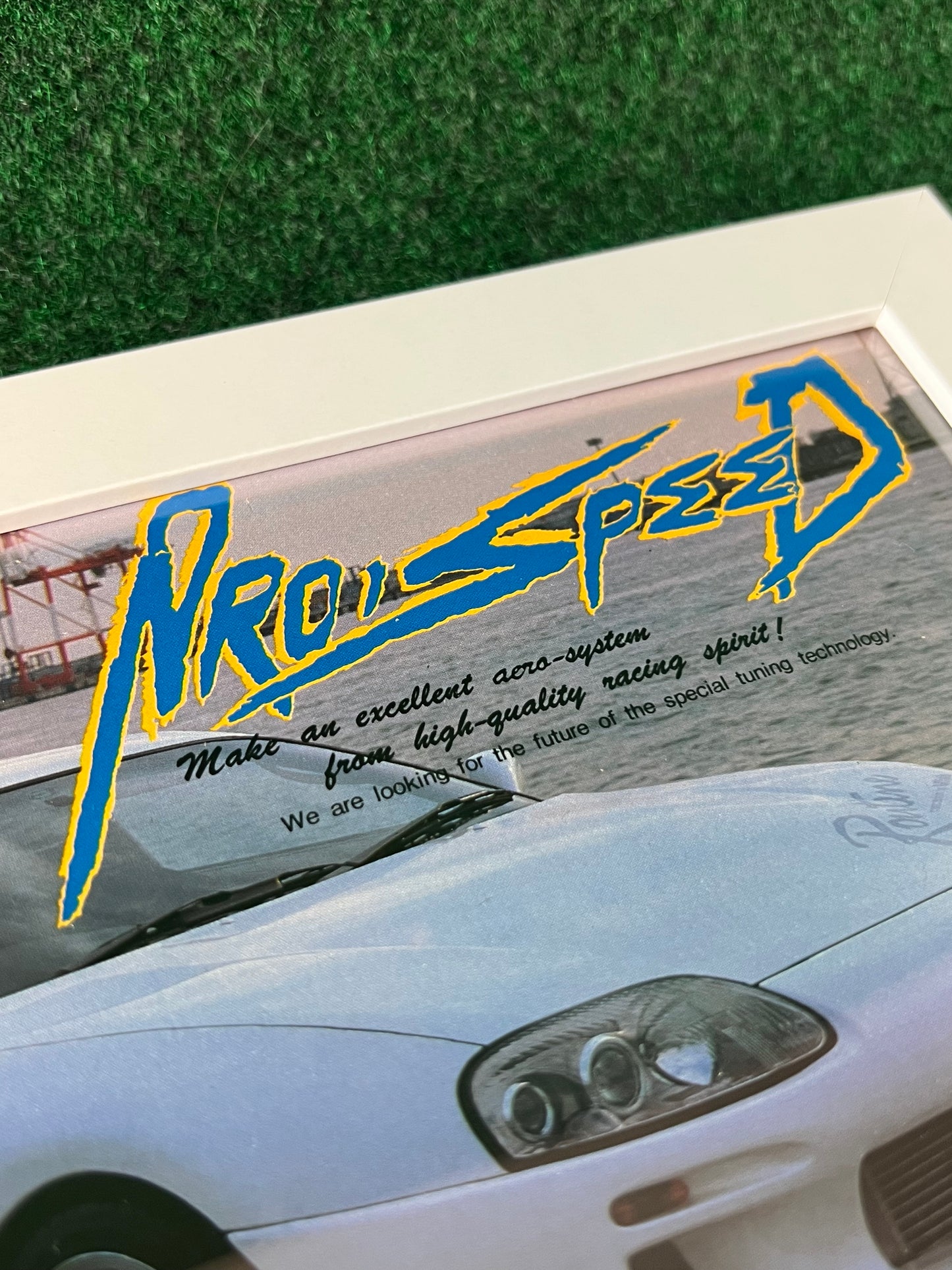 Pro Speed - “Active Racing Tune” - Toyota Supra & Nissan Silvia S13 Framed Advertisement Picture (1995)