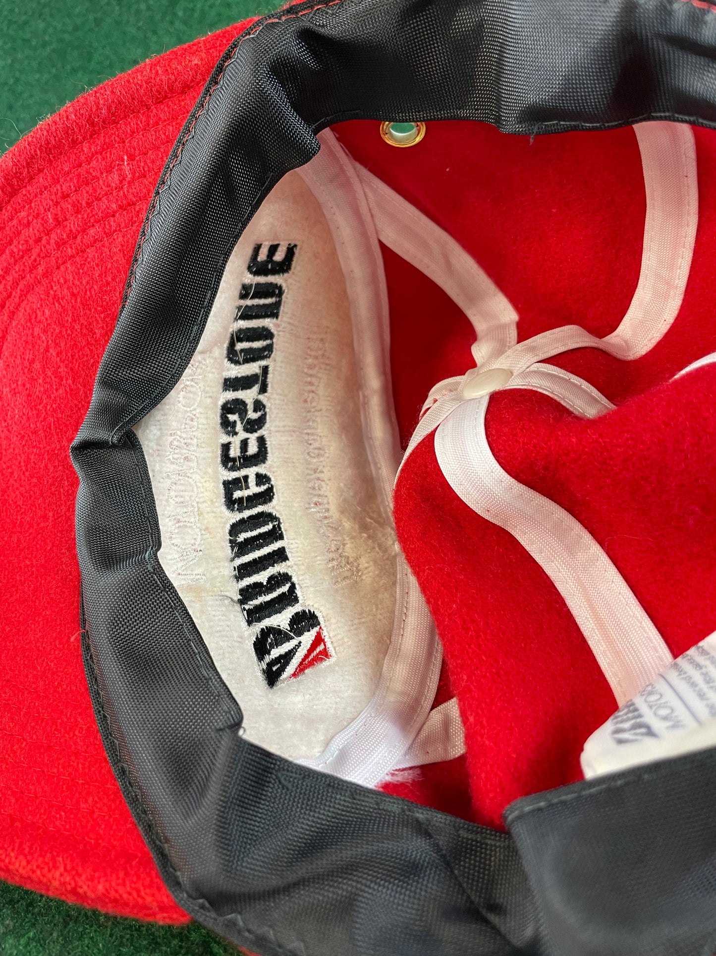 Bridgestone Motorsport - Vintage Red 7 Panel  Wool Hat