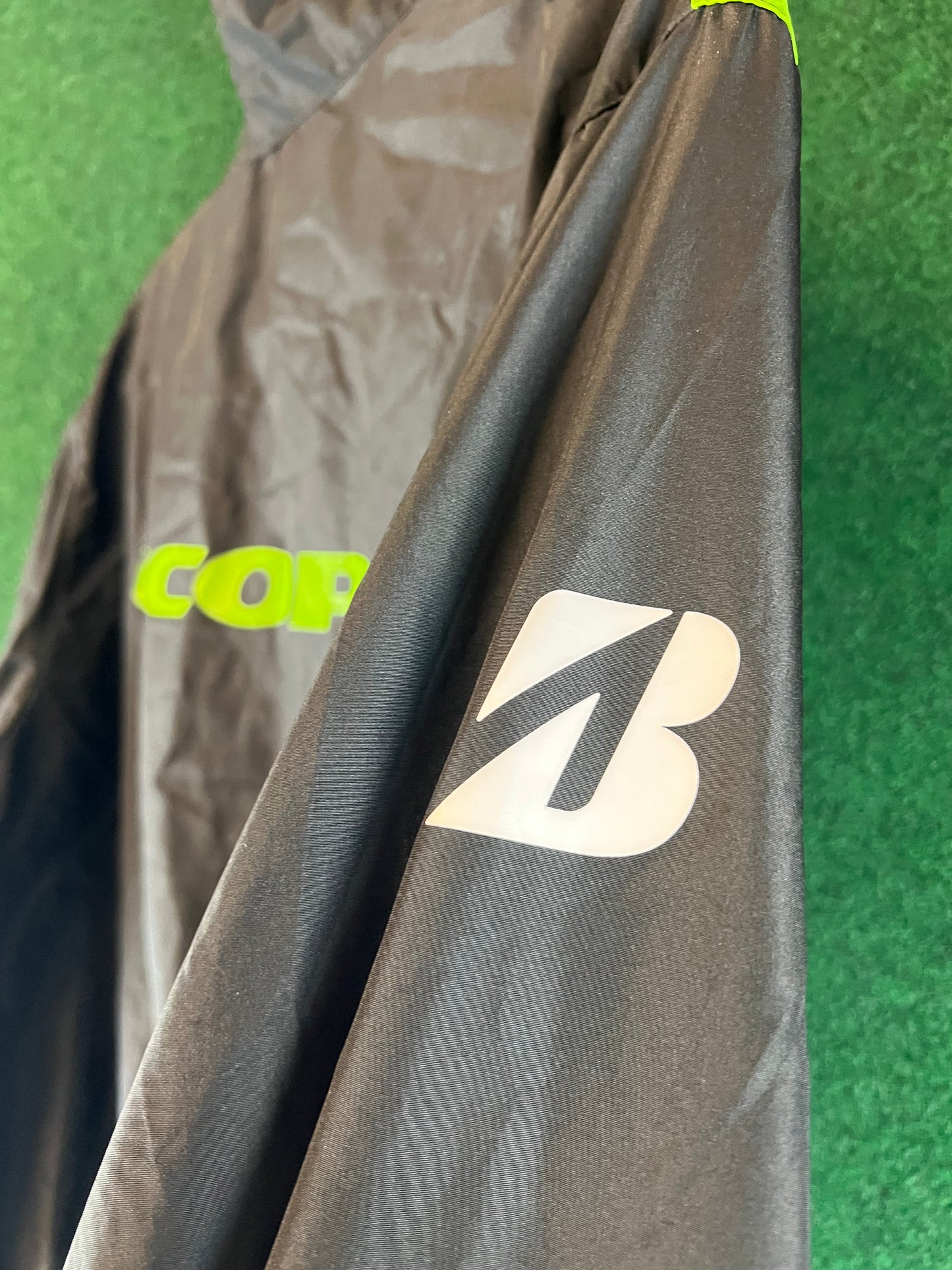 Bridgestone Ecopia - Black/Green Windbreaker Jacket (L)
