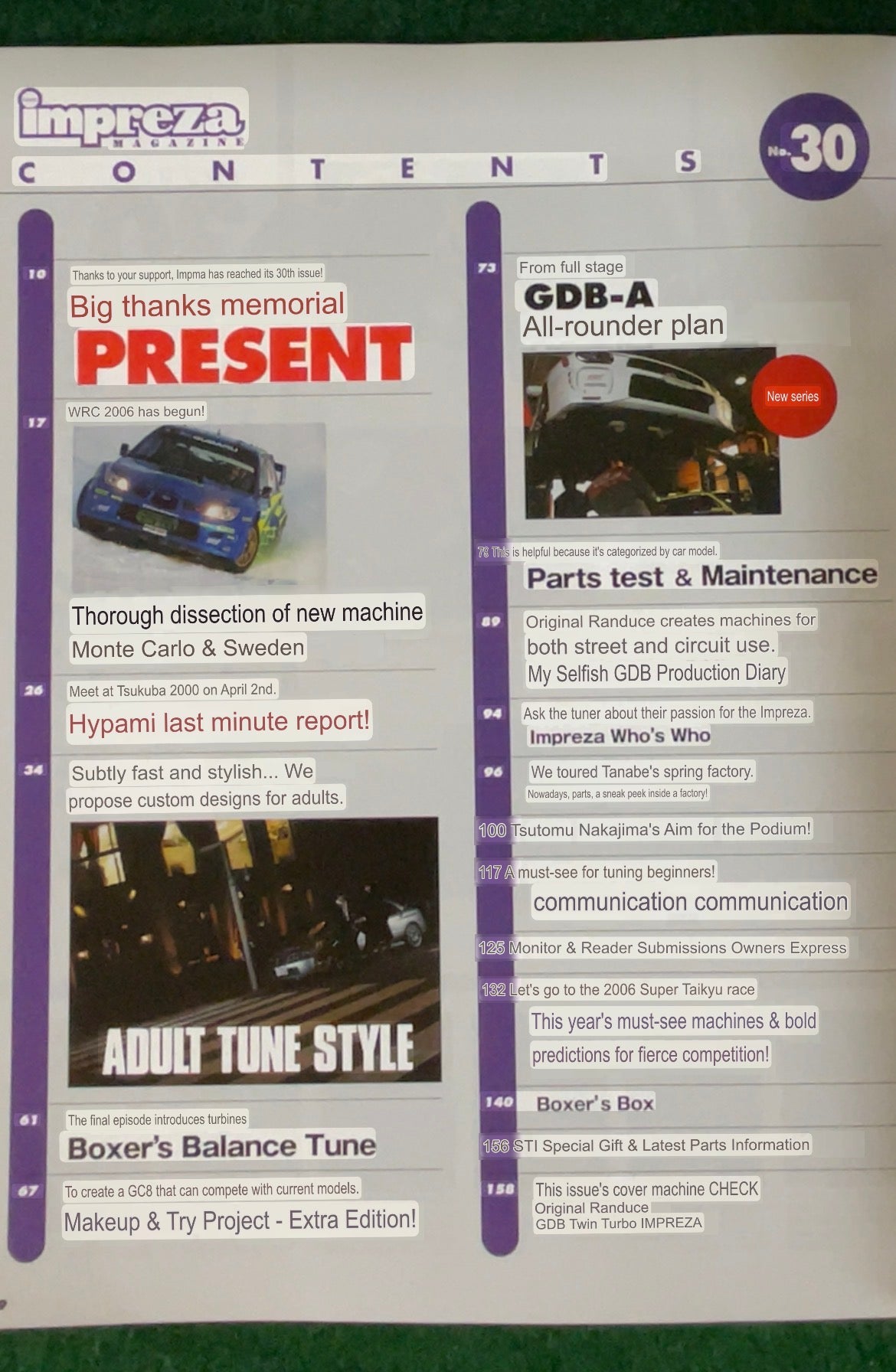 Impreza Magazine by Hyper Rev - No. 30