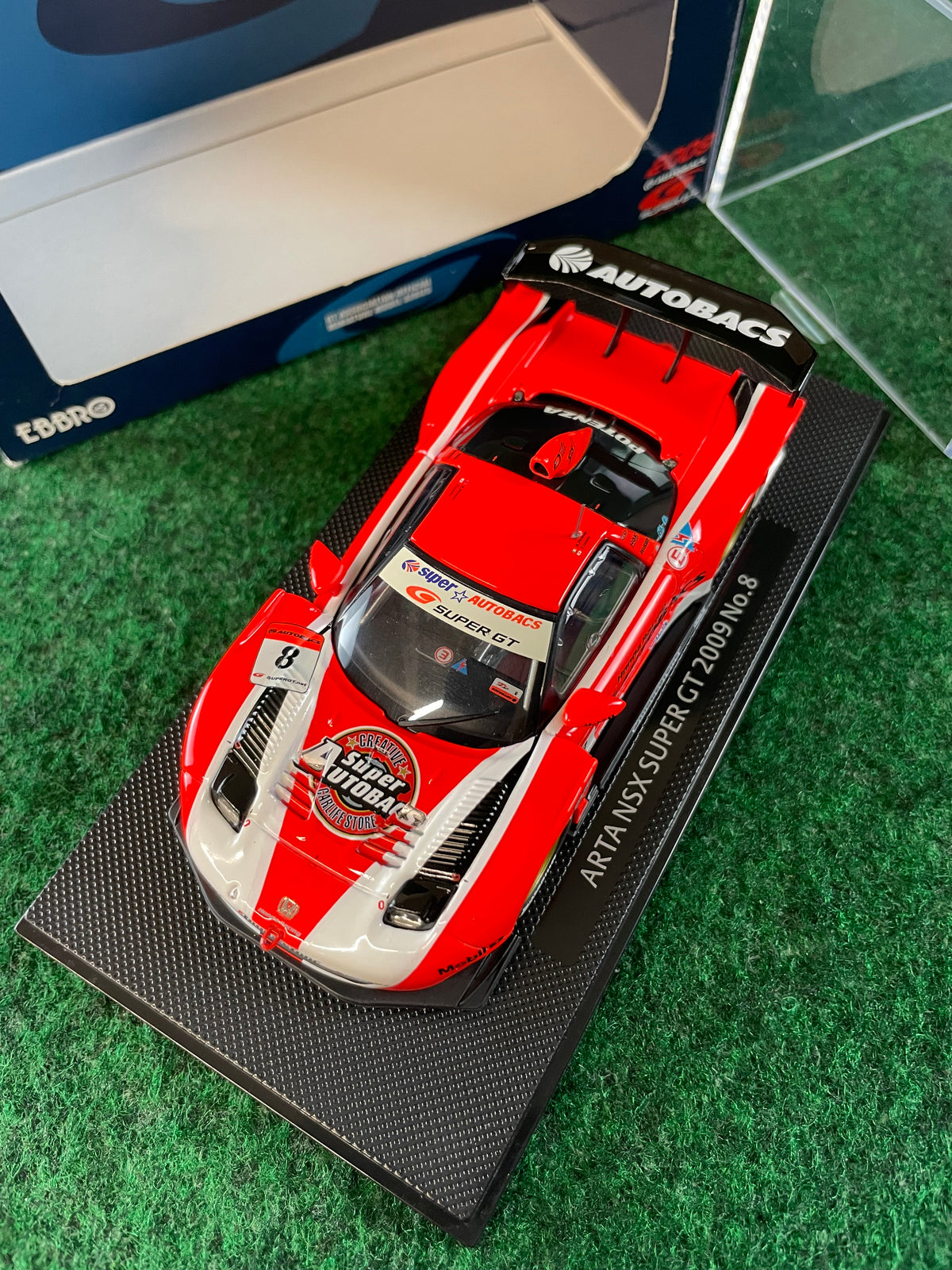 EBBRO - 2009 Super GT ARTA Autobacs Honda NSX 1/43 Scale Diecast