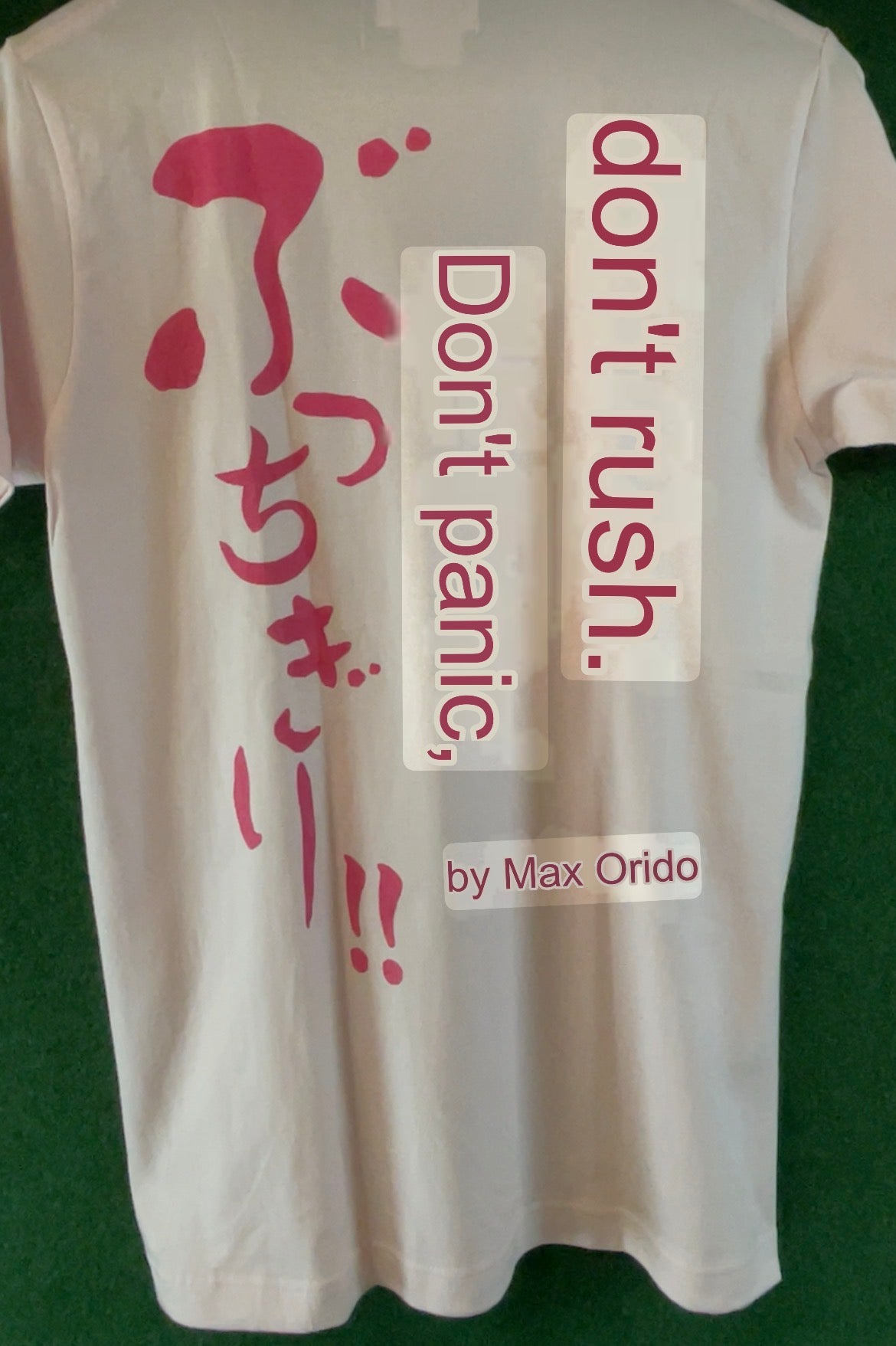 Max Orido RIDOX - "Playing Lifestyle" Lt. Pink T-Shirt