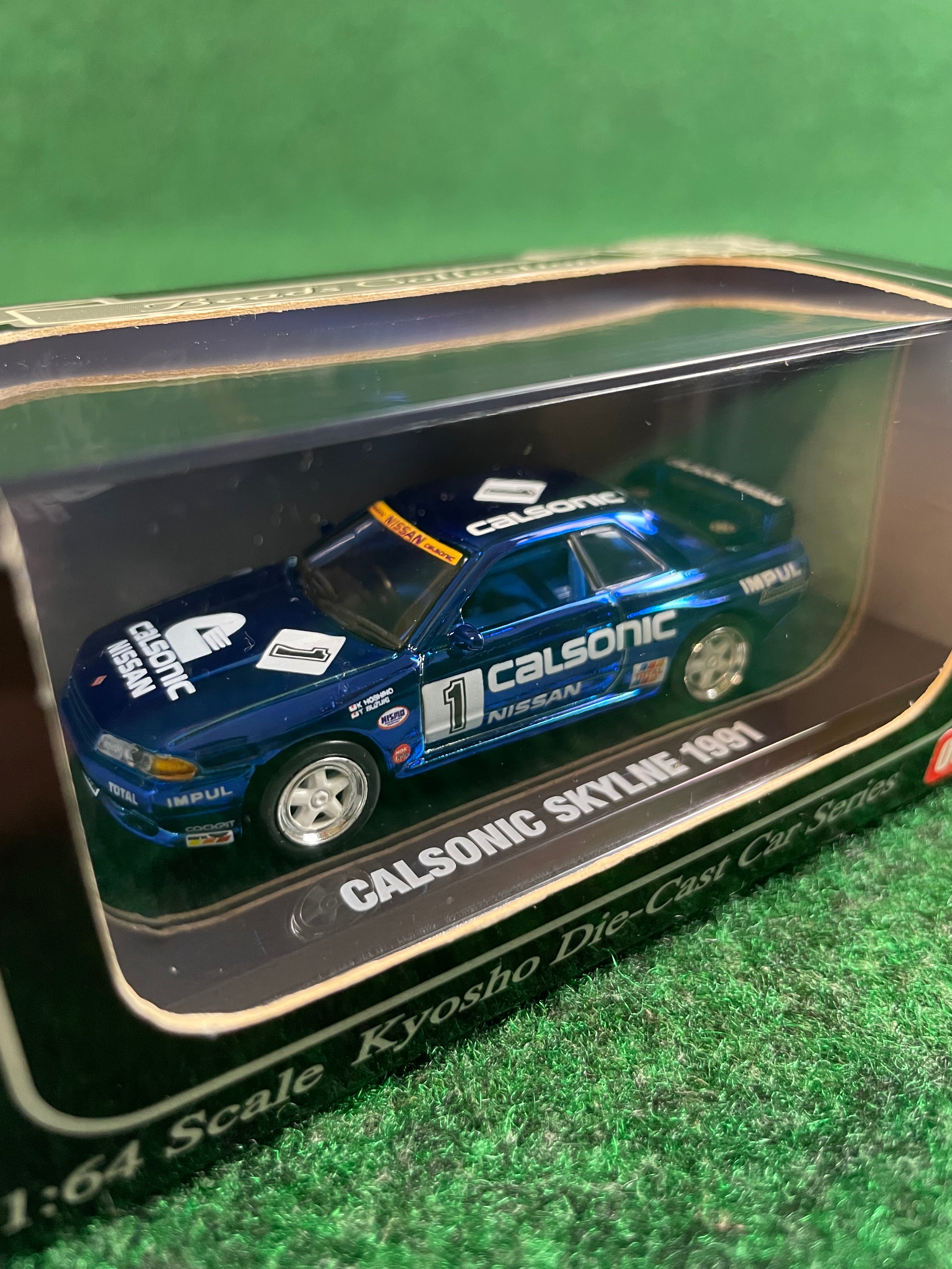 KYOSHO - Beads Collection 1991 Calsonic IMPUL Blue Chrome Limited