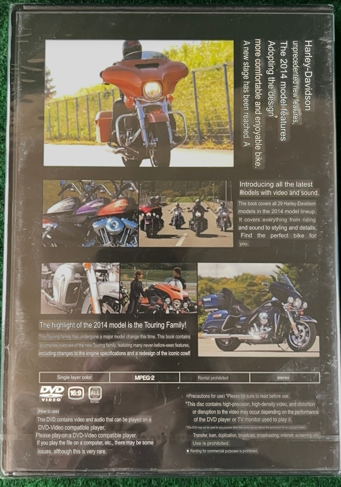 Nagasaki, Japan - Harley Festival 2000 Volunteer Staff Windbreaker Jacket & DVD Set