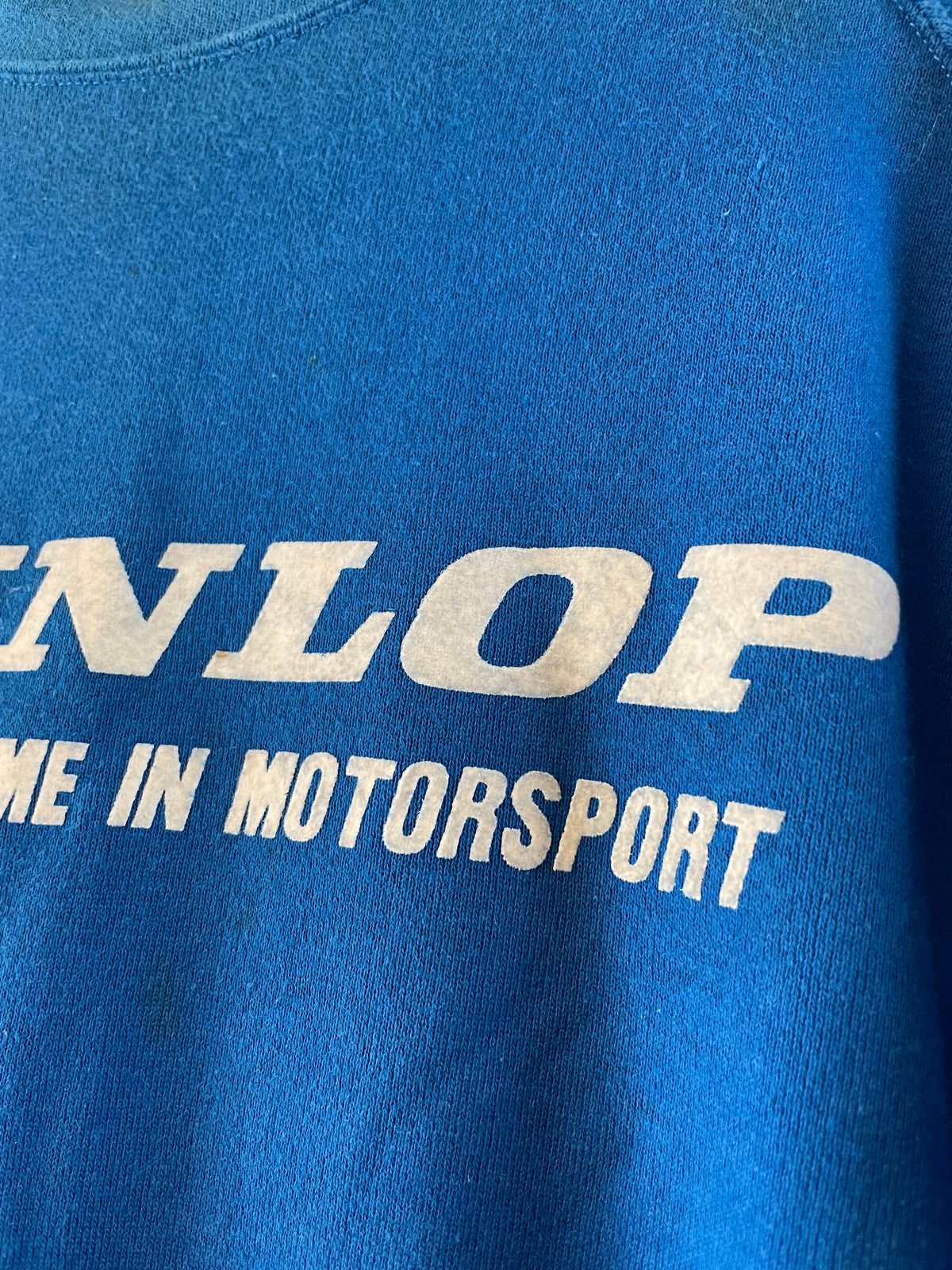 DUNLOP Motorsport - Vintage Blue Front Pocket Sweatshirt