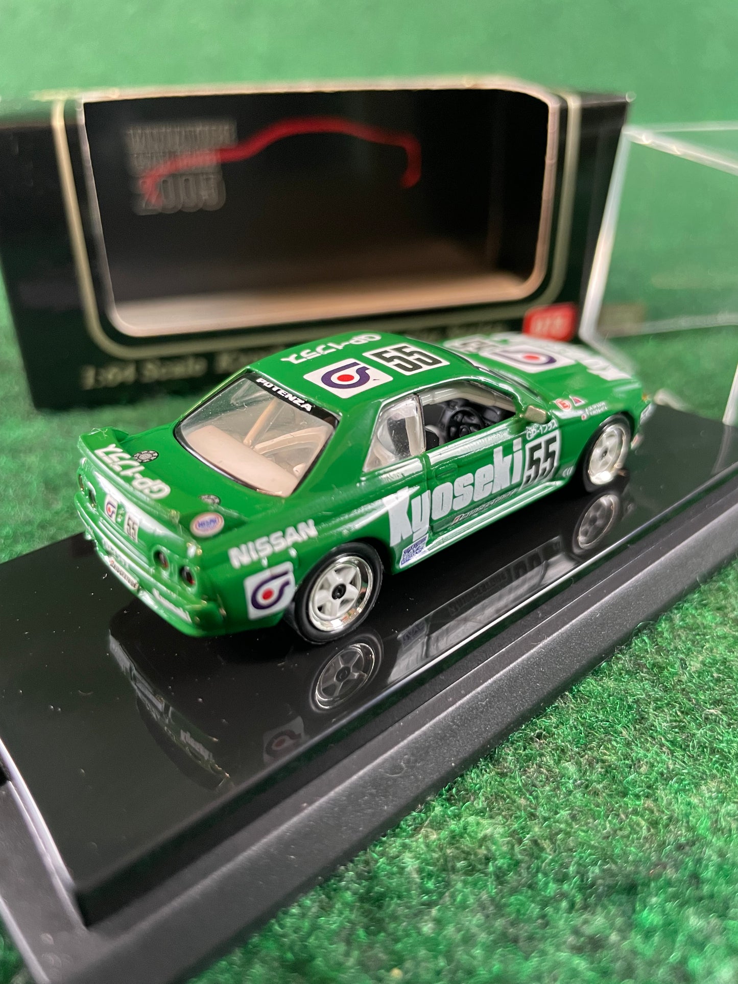 KYOSHO - Beads Collection 1992 & 1993 Kyoseki GP-1 Plus Nissan Skyline R32 GT-R 1/64 Scale Diecast Set