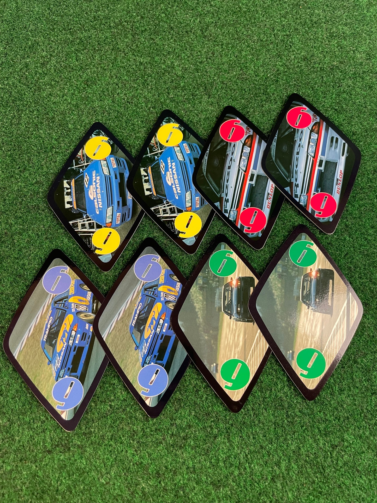 Reebok UNISIA GROUP A Nissan Skyline R32 GT-R SPARKING 7 Card Game