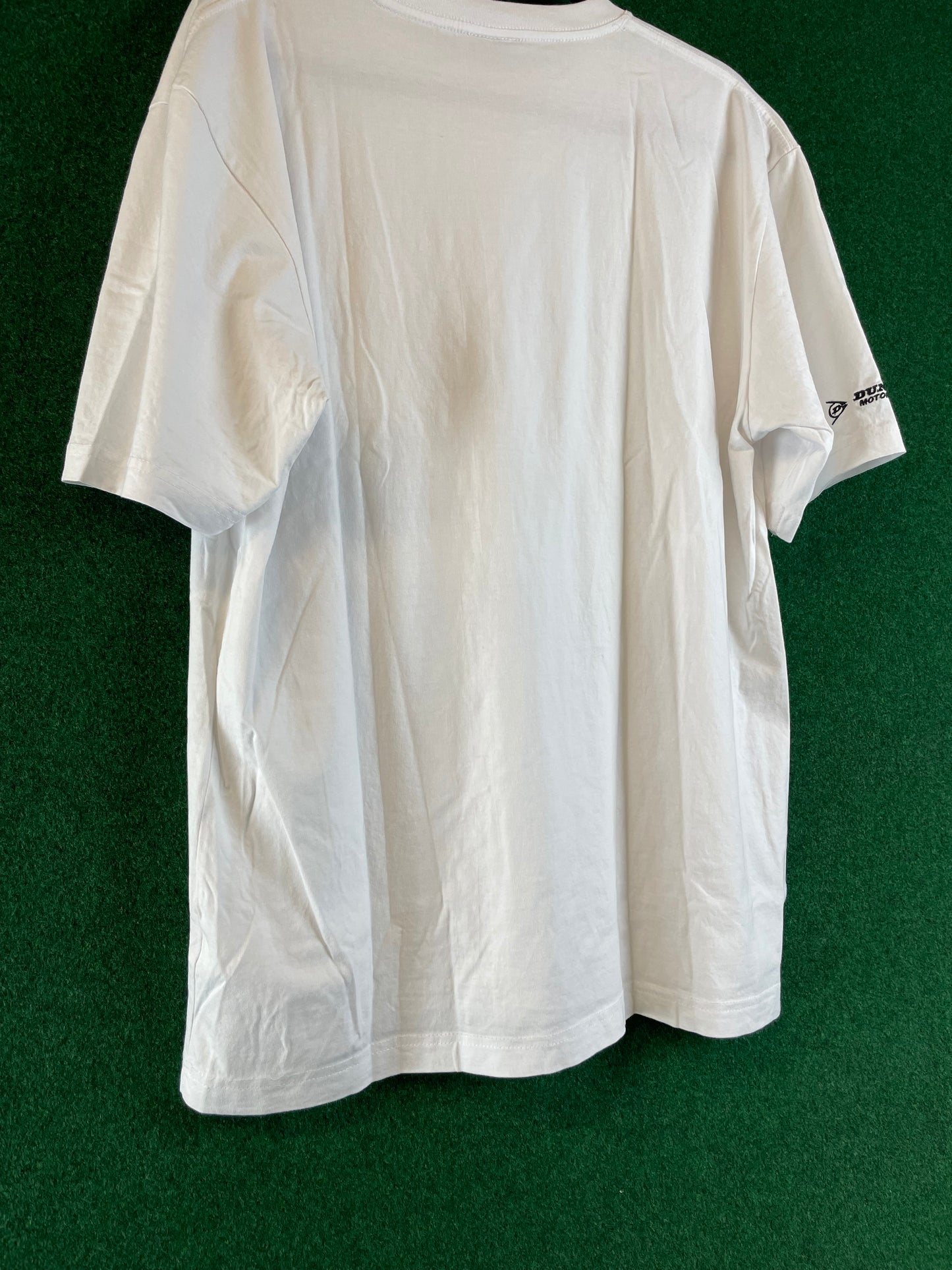 DUNLOP Motorsport - White Pocket T-Shirt