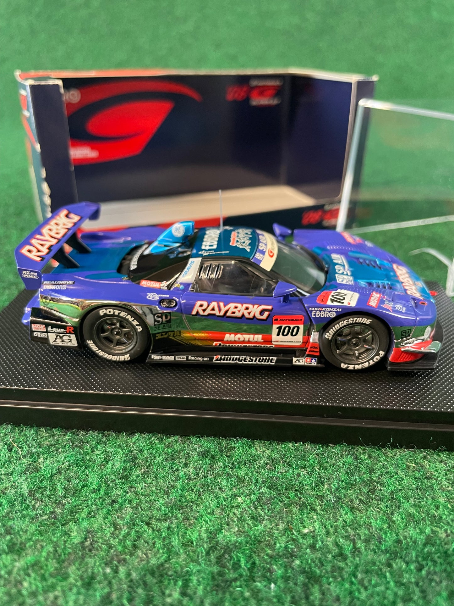 EBBRO - SuperGT 2008 Raybrig Honda NSX GT500 1/43 Scale Diecast