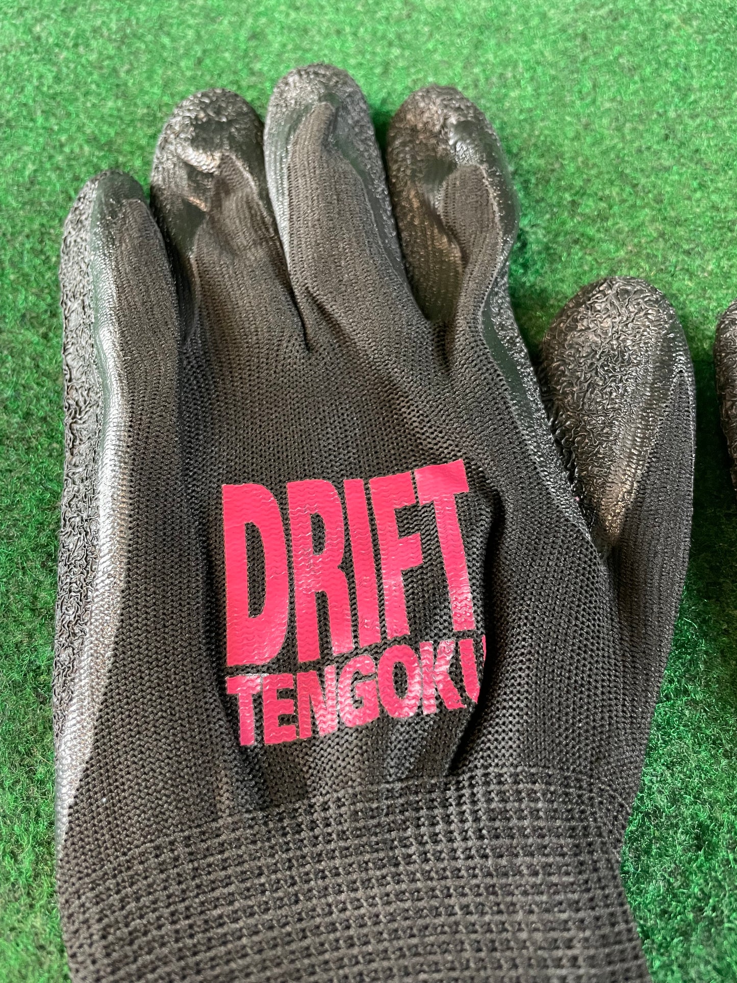 Drift Tengoku - (2) Elastic Rubber Grip Work Gloves