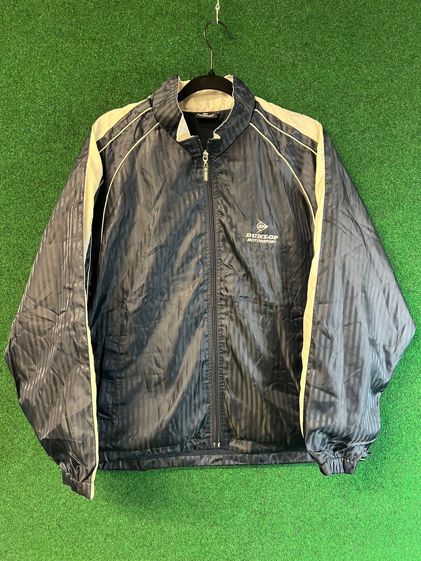 DUNLOP Motorsports - Zip Up Track Style Windbreaker Jacket