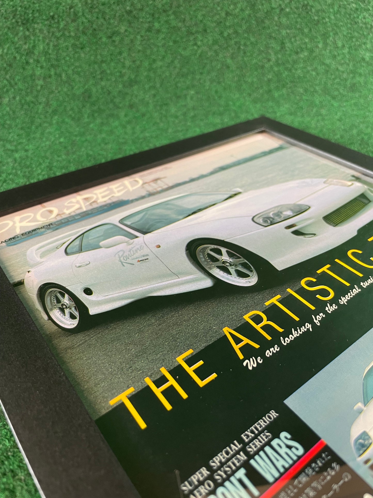 Pro Speed - “The Artistic Tune” - Toyota Supra Framed Advertisement Picture