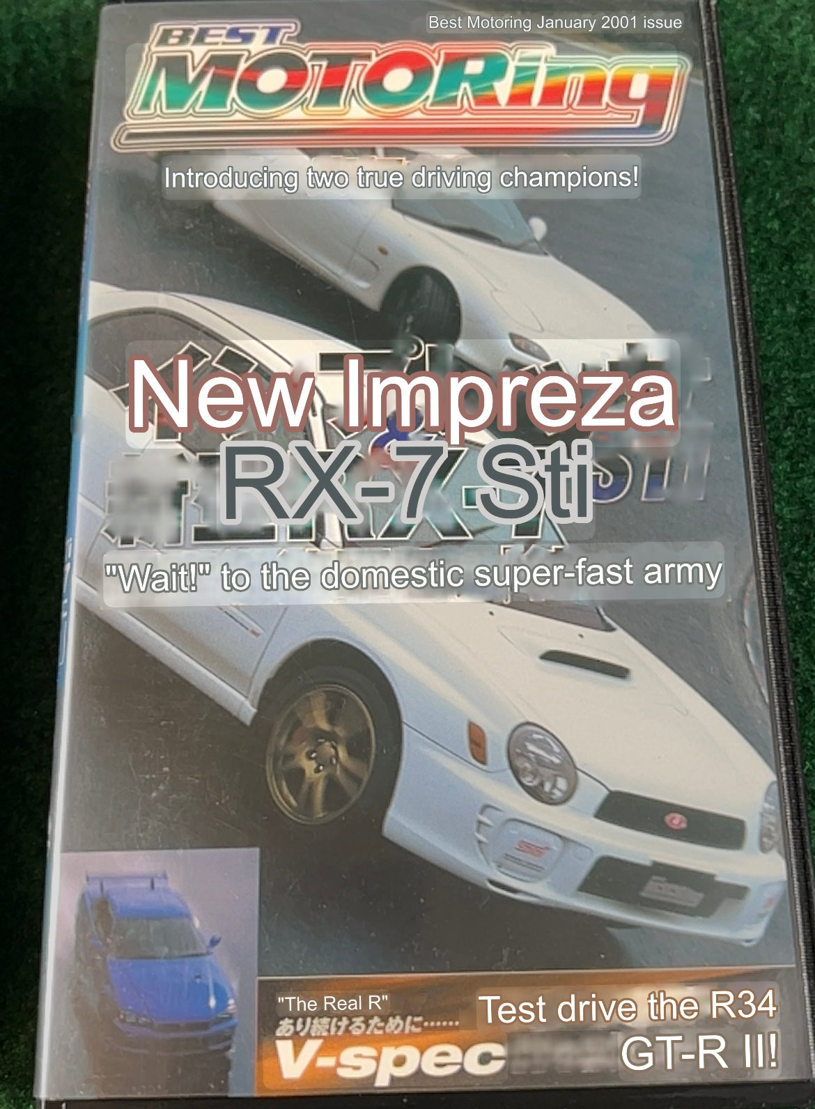 Best Motoring VHS - December 2000 & January 2001