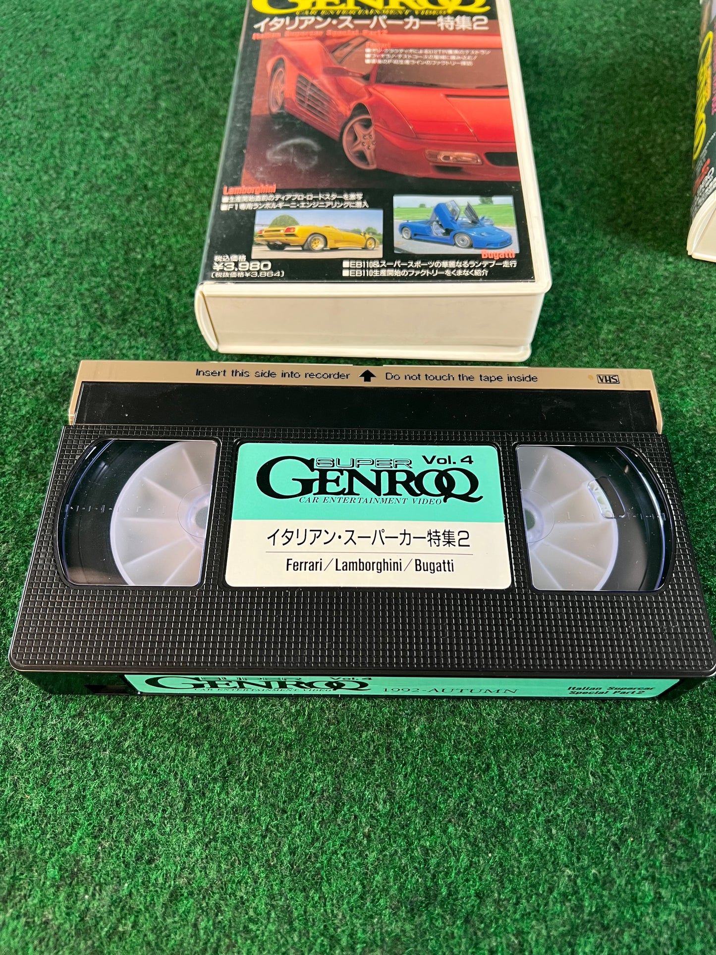 GeneroQ (Italian Supercars) VHS and DVD Set