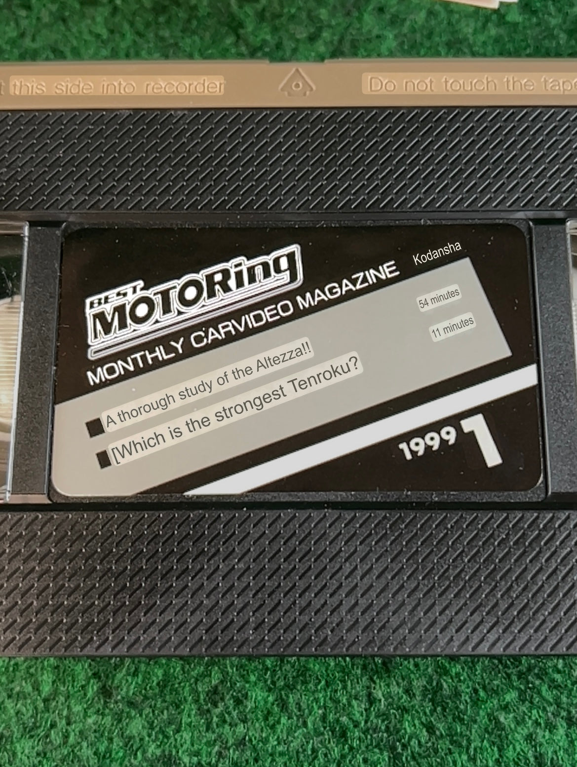 Best Motoring VHS - January & February 1999